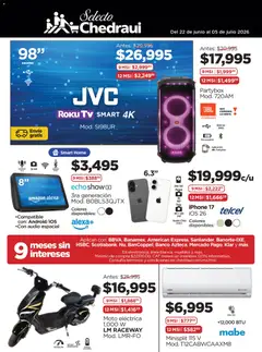 Vista previa de Chedraui folleto Ofertas, nuevo folleto de la tienda, válido en México a partir del 22/06/2026