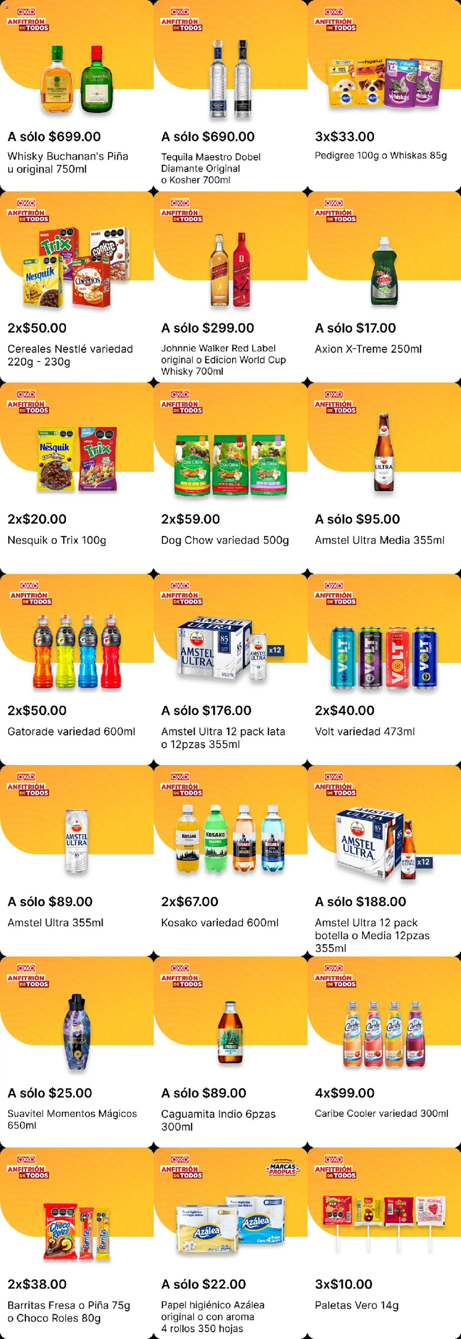 Nuevas ofertas de OXXO válidas en toda la República Mexicana desde el 25/06/2026. ¡Encuentra las mejores ofertas en OXXO folleto! | Página: 1