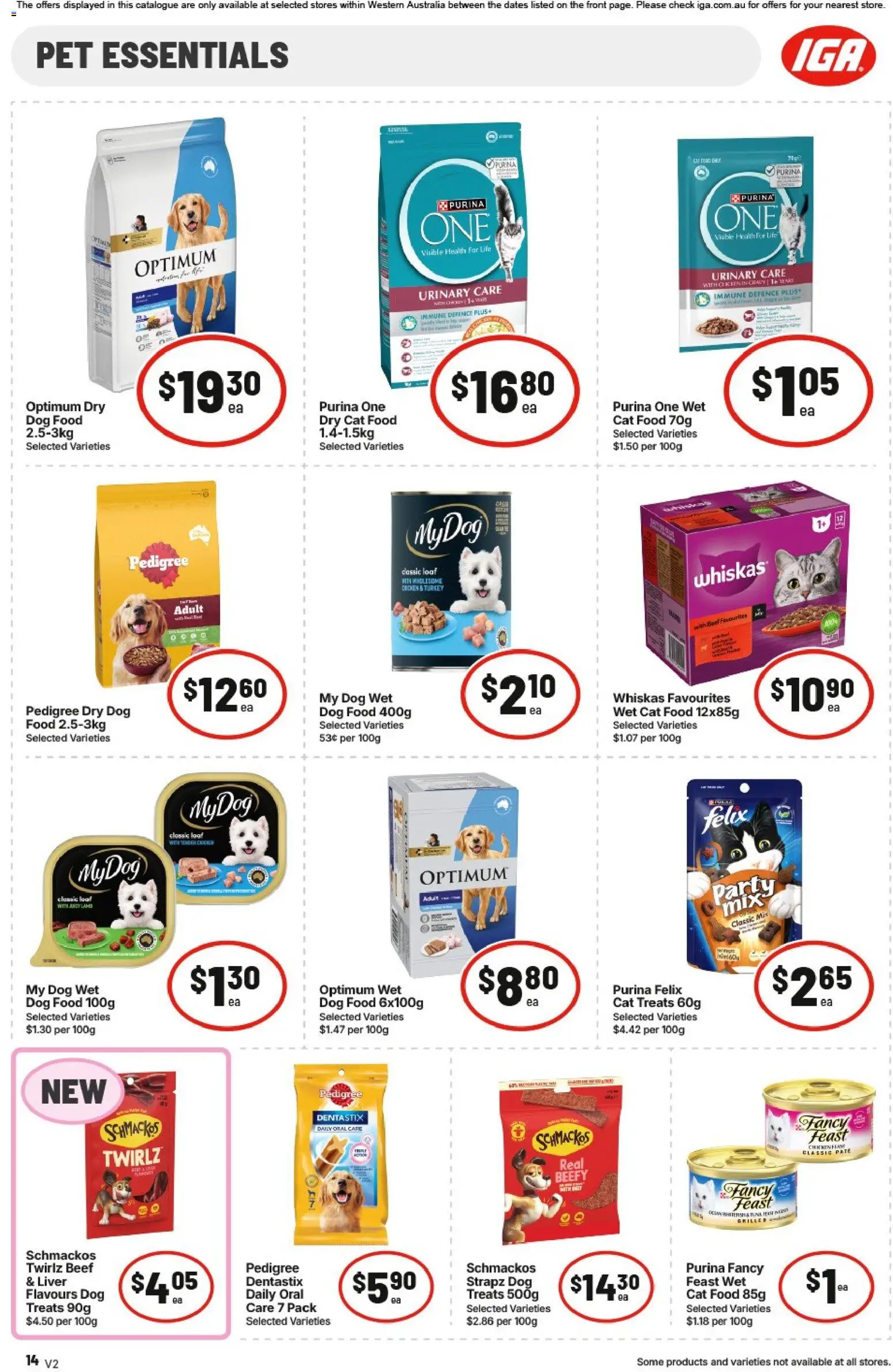IGA catalogue - valid from 15.04.2026 | Page: 14 | Products: Beef, Dog food, Turkey, Grill