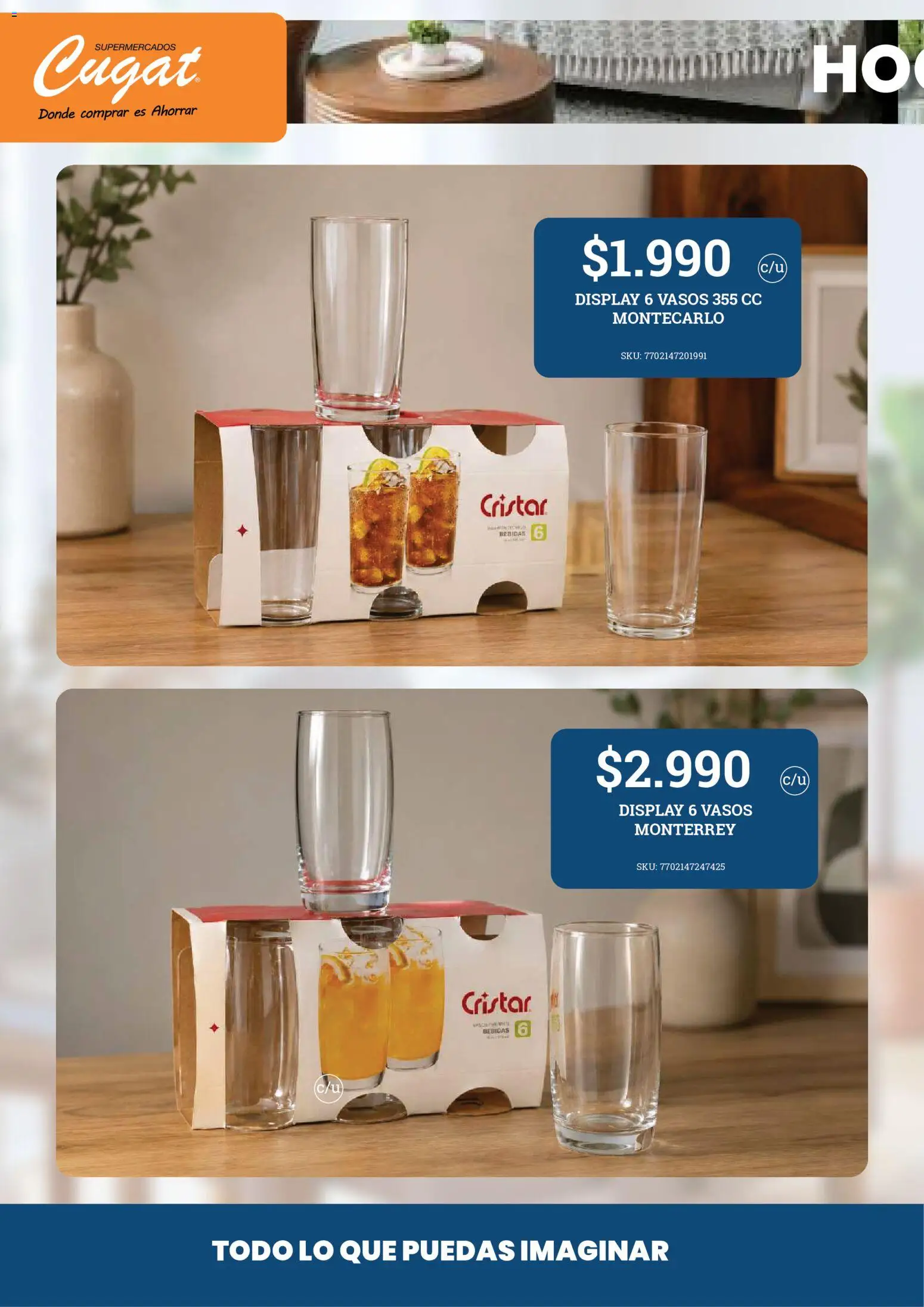 Catálogo Hogar Cugat │ válido desde el 28.06.2026 | Página: 28 | Productos: Vasos