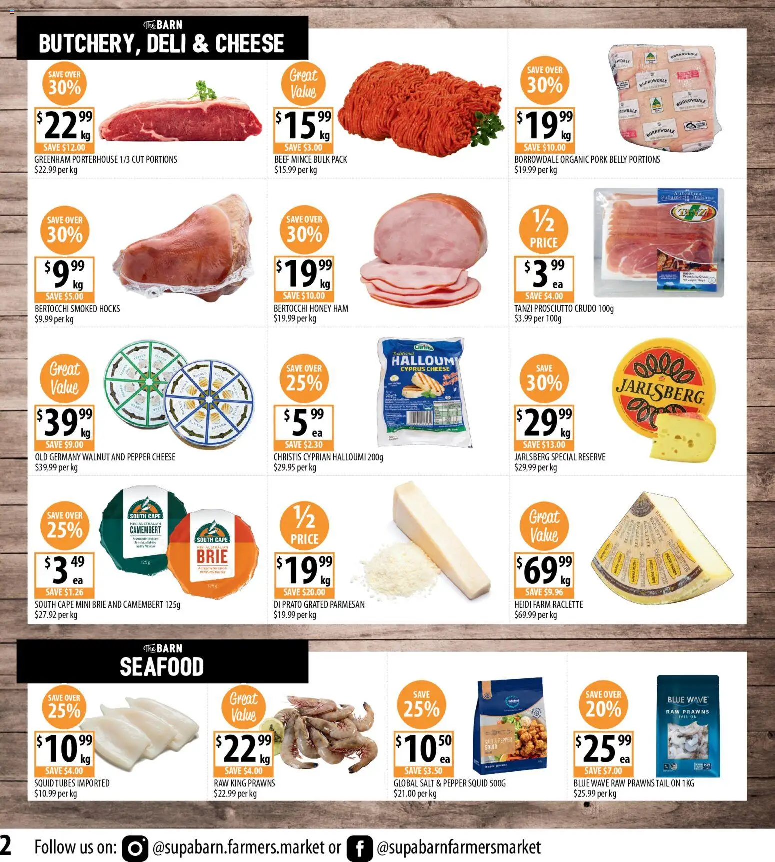 Supabarn catalogue - valid from 08/07/2026 | Page: 2 | Products: Ham, Pork, Prawns, Salt