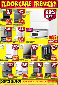 Preview of JB Hi-Fi Price Frenzy - valid from 13/08/2026 | Page: 29 | Products: Cleaner, Robotic vacuum cleaner, Vacuum cleaner, Robot