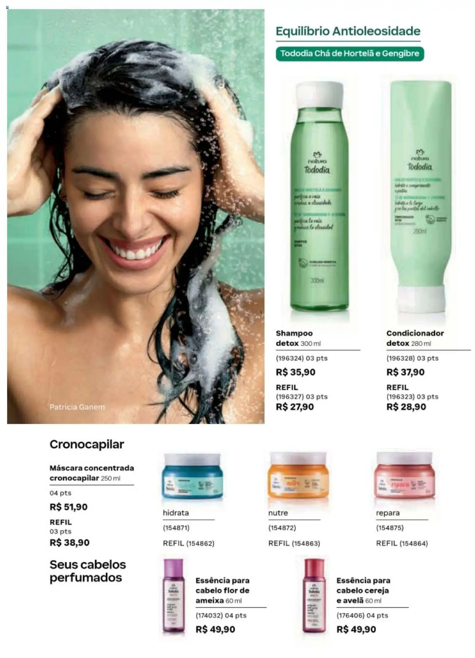 Natura Folheto - válido de 19/07/2026 | Página: 149 | Produtos: Gengibre, Condicionador, Chá, Avelã