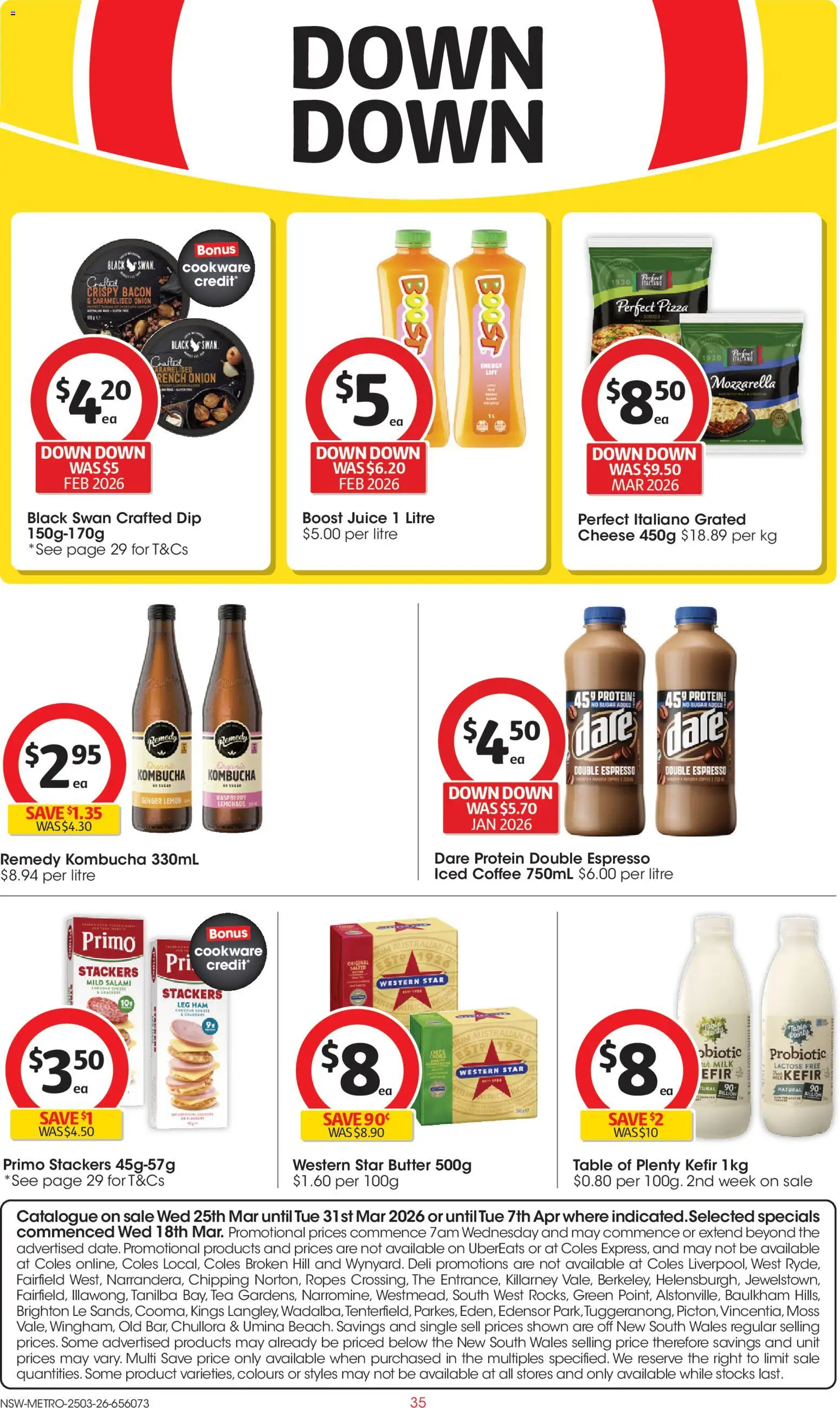 Coles catalogue from 25/03/2026 > Big discounts