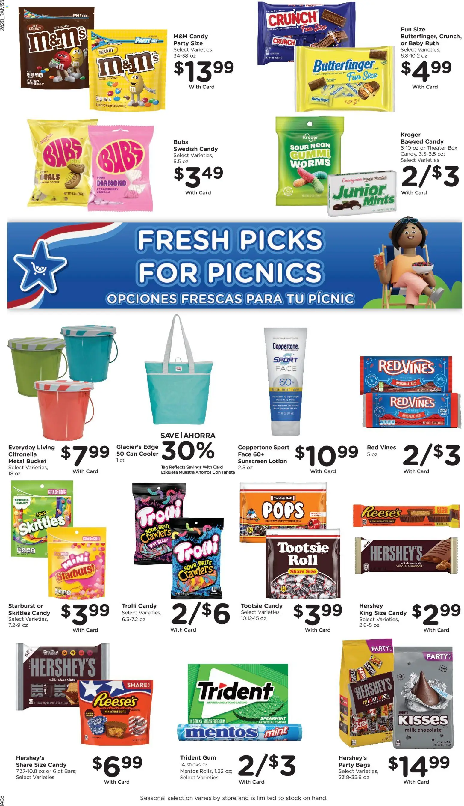 Ralphs Weekly Ad - valid from 17.06.2026 | Page: 14 | Products: Butter, Chocolate, Sunscreen, Water