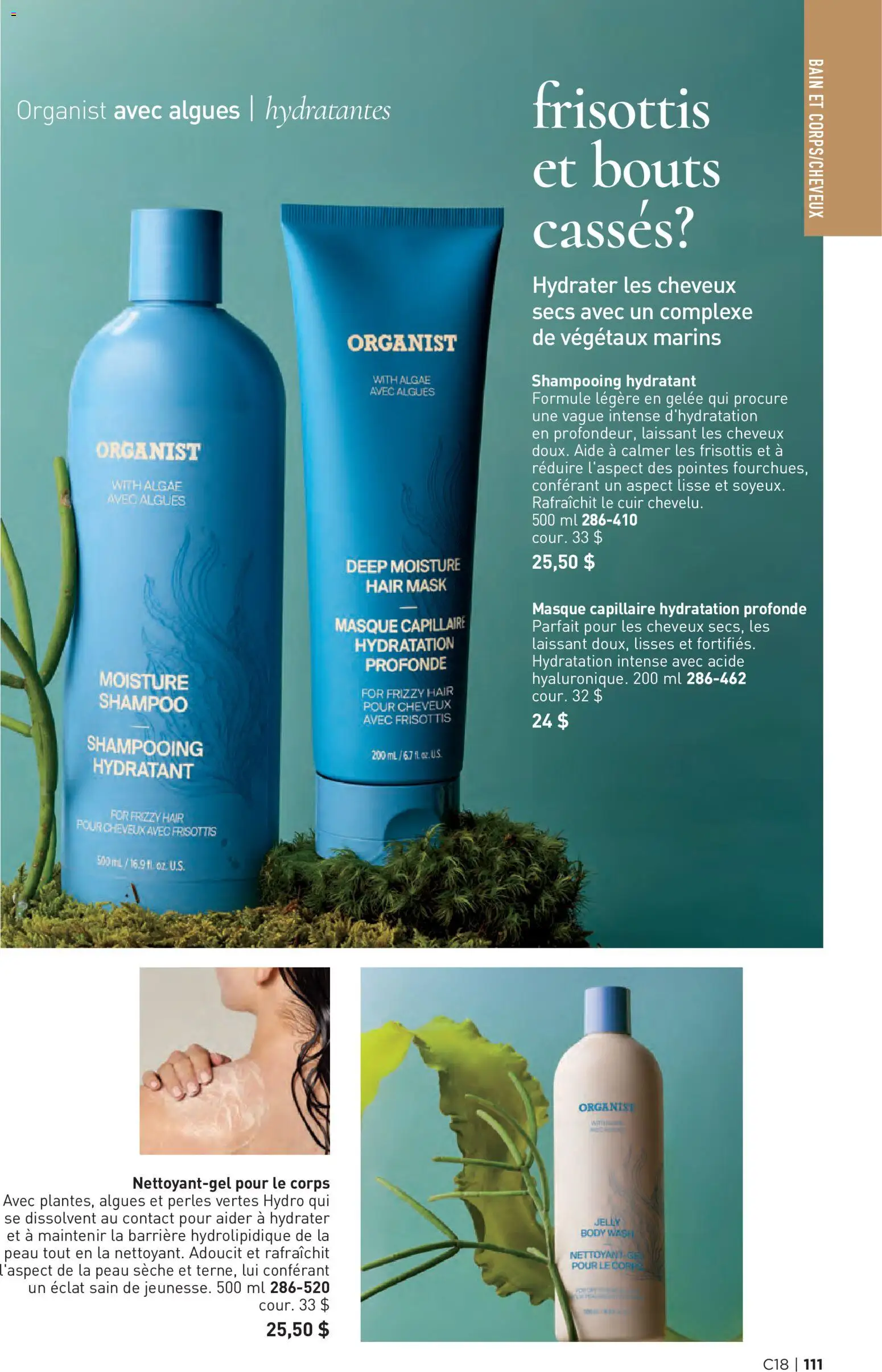 Avon flyer valid from Aug 27, 2026 | Page: 111 | Products: Shampoo, Hair mask, Mask, Body wash