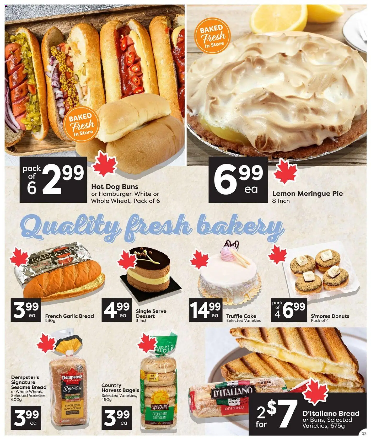 Quality Foods flyer valid from Jul 30, 2026 | Page: 7 | Products: Bakery, Bread