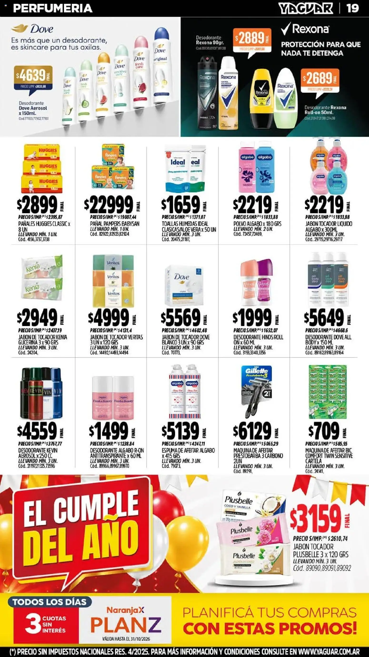 Yaguar - Oferta Semanal Trelew │ válido desde el 19/10/2026 | Página: 21