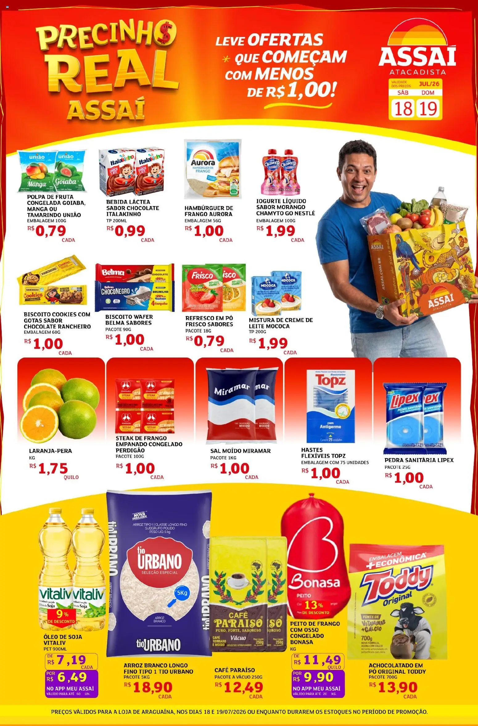 Assaí Atacadista ofertas - TO de 18/07/2026 catalogue cover