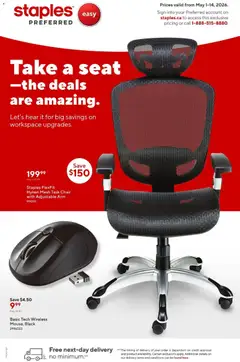 Preview of Staples - Business Flyer from shop Staples valid from 01.05.2026