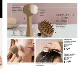 Vista previa de B. Cepillo exfoliante capilar Plástico., Cepillo exfoliante capilar Plástico. (226186) 9 pts, nuevo folleto de la tienda, válido en México a partir del 08.05.2026 | Página: 135