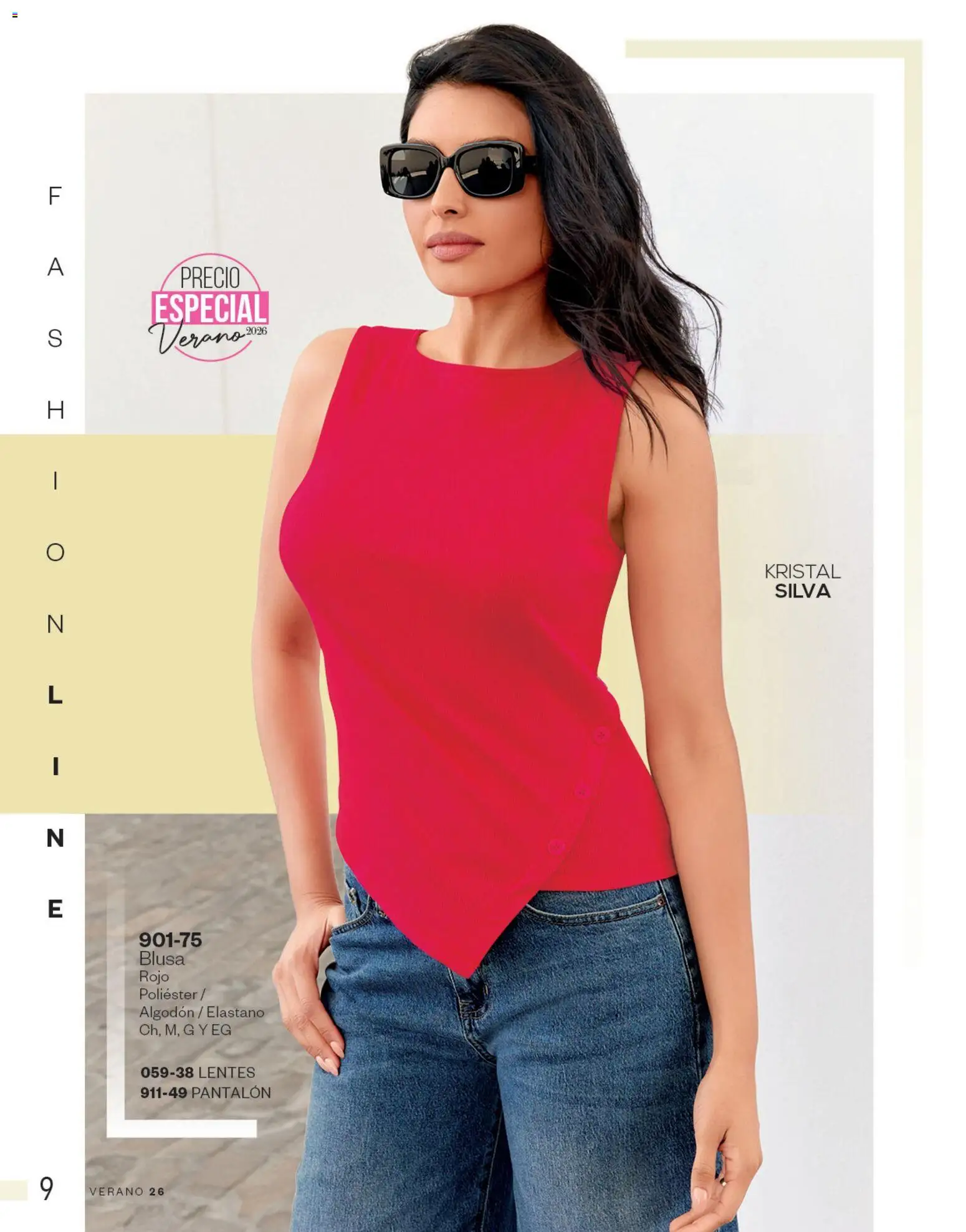 Nuevas ofertas de Cklass válidas en toda la República Mexicana desde el 05.03.2026. ¡Encuentra las mejores ofertas en Cklass catálogo Complemento Verano Calzado! | Página: 240 | Productos: Blusa, Lentes, Algodón