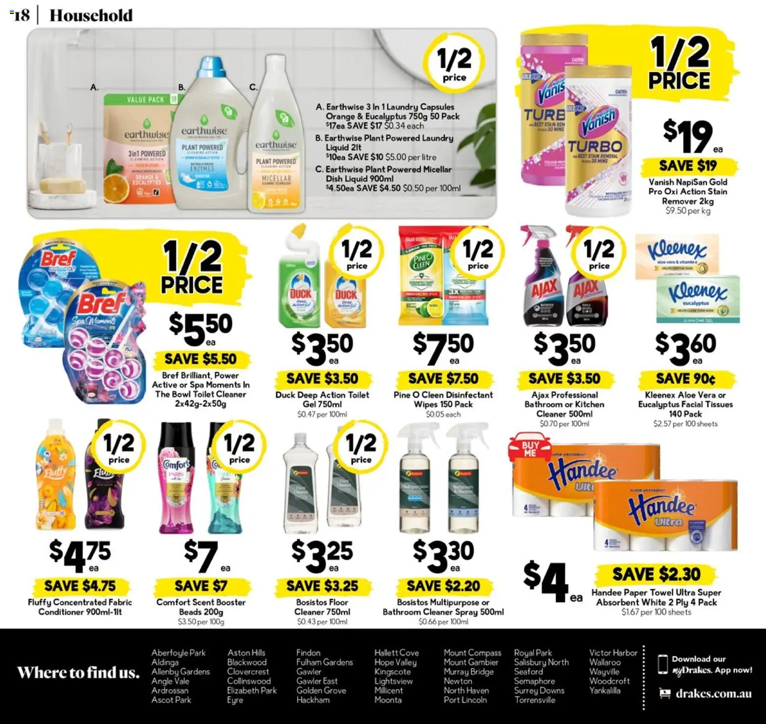 Drakes catalogue - valid from 22.04.2026 | Page: 18 | Products: Toilet, Conditioner, Wine, Vitamin
