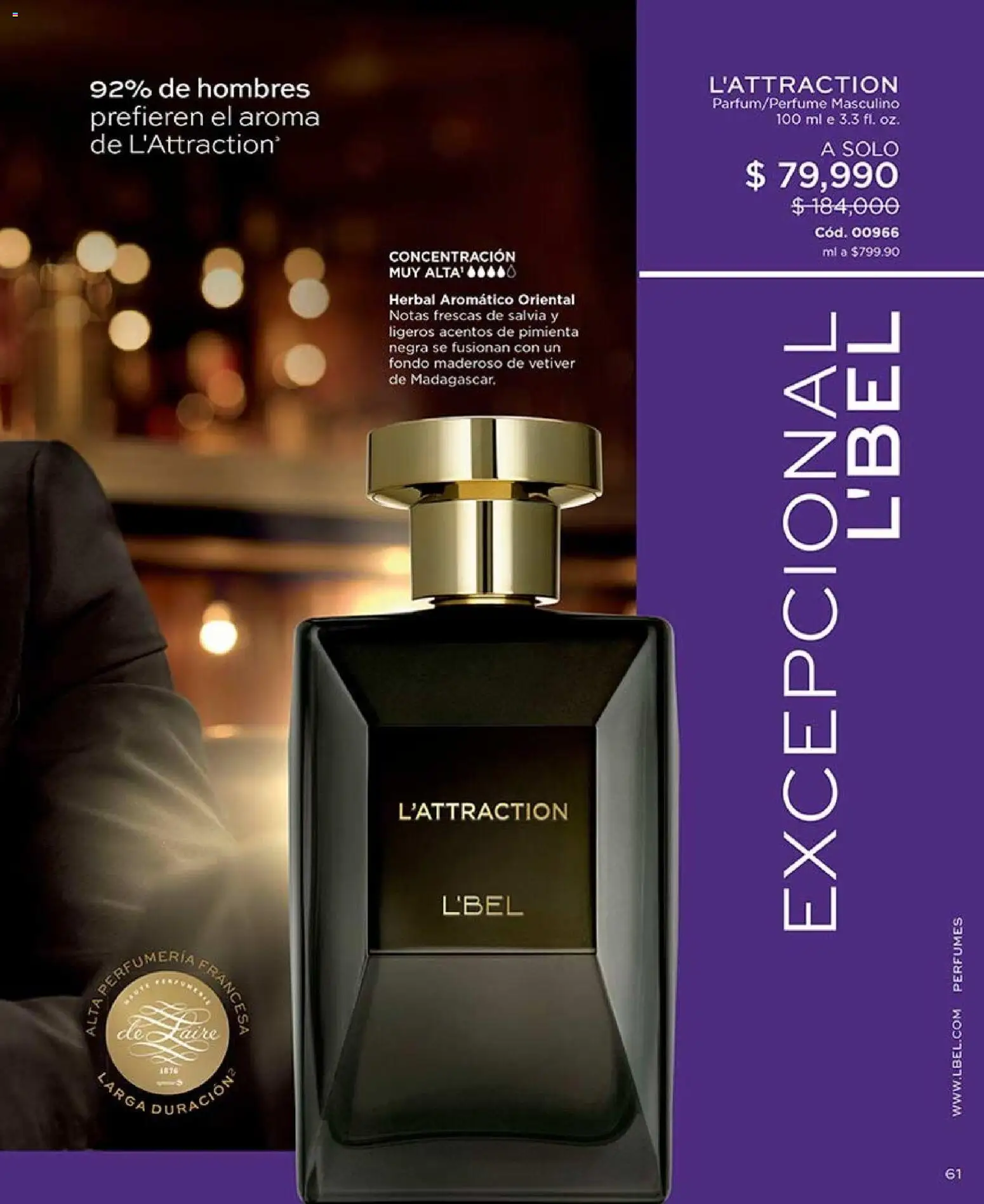 L'Bel revista - valida desde el 07/08/2026 | Página: 61 | Productos: Pimienta