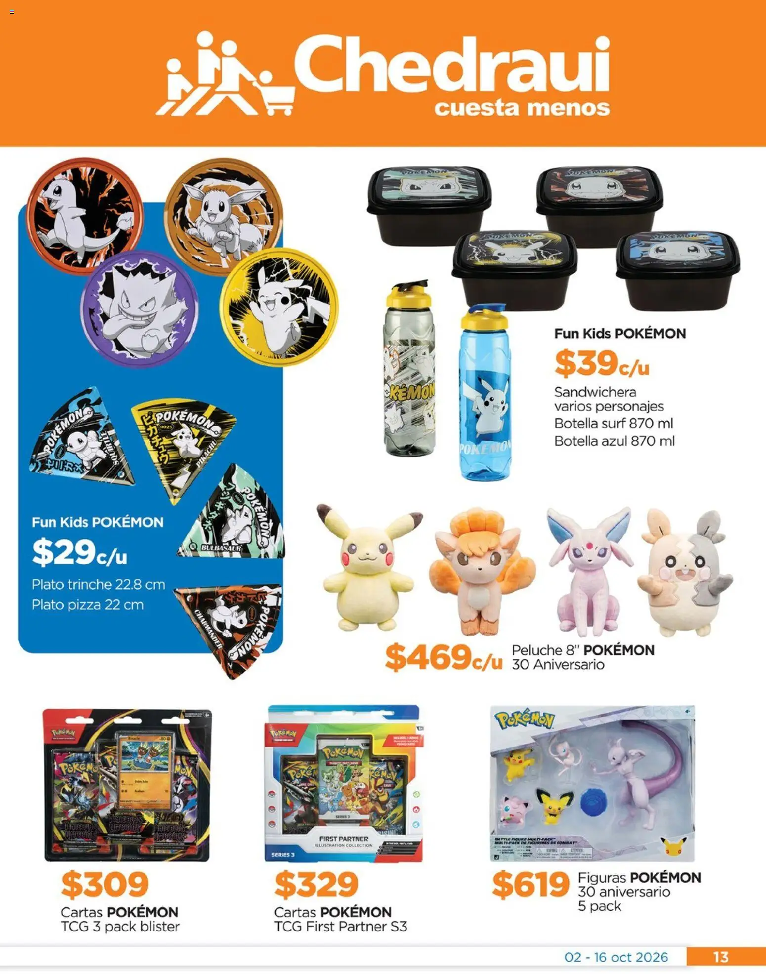 Nuevas ofertas de Chedraui válidas en toda la República Mexicana desde el 02/10/2026. ¡Encuentra las mejores ofertas en Chedraui folleto Renueva tu hogar! | Página: 13