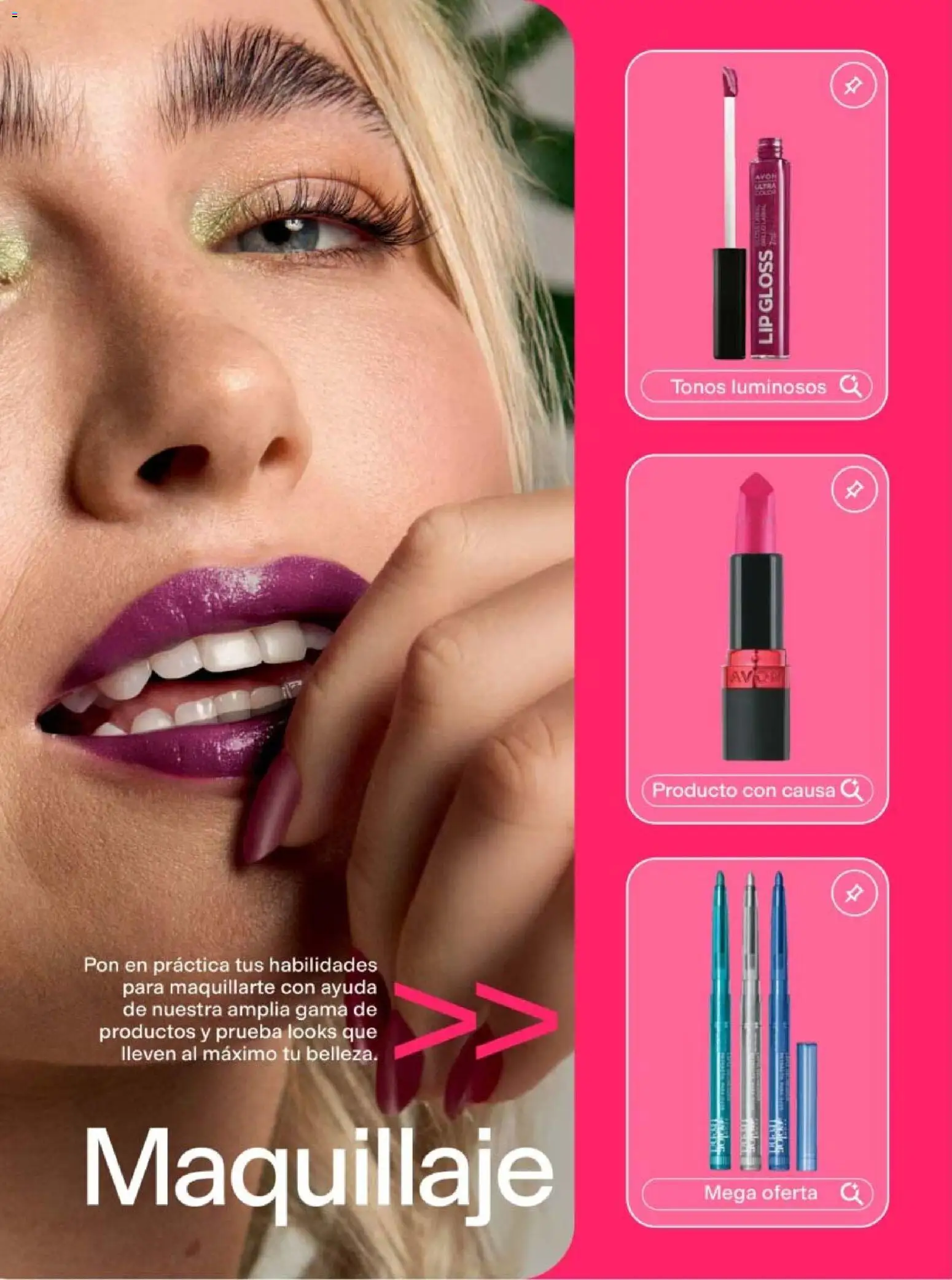 Nuevas ofertas de AVON válidas en toda la República Mexicana desde el 20/08/2026. ¡Encuentra las mejores ofertas en AVON campaña 12 2026! | Página: 12 | Productos: Maquillaje