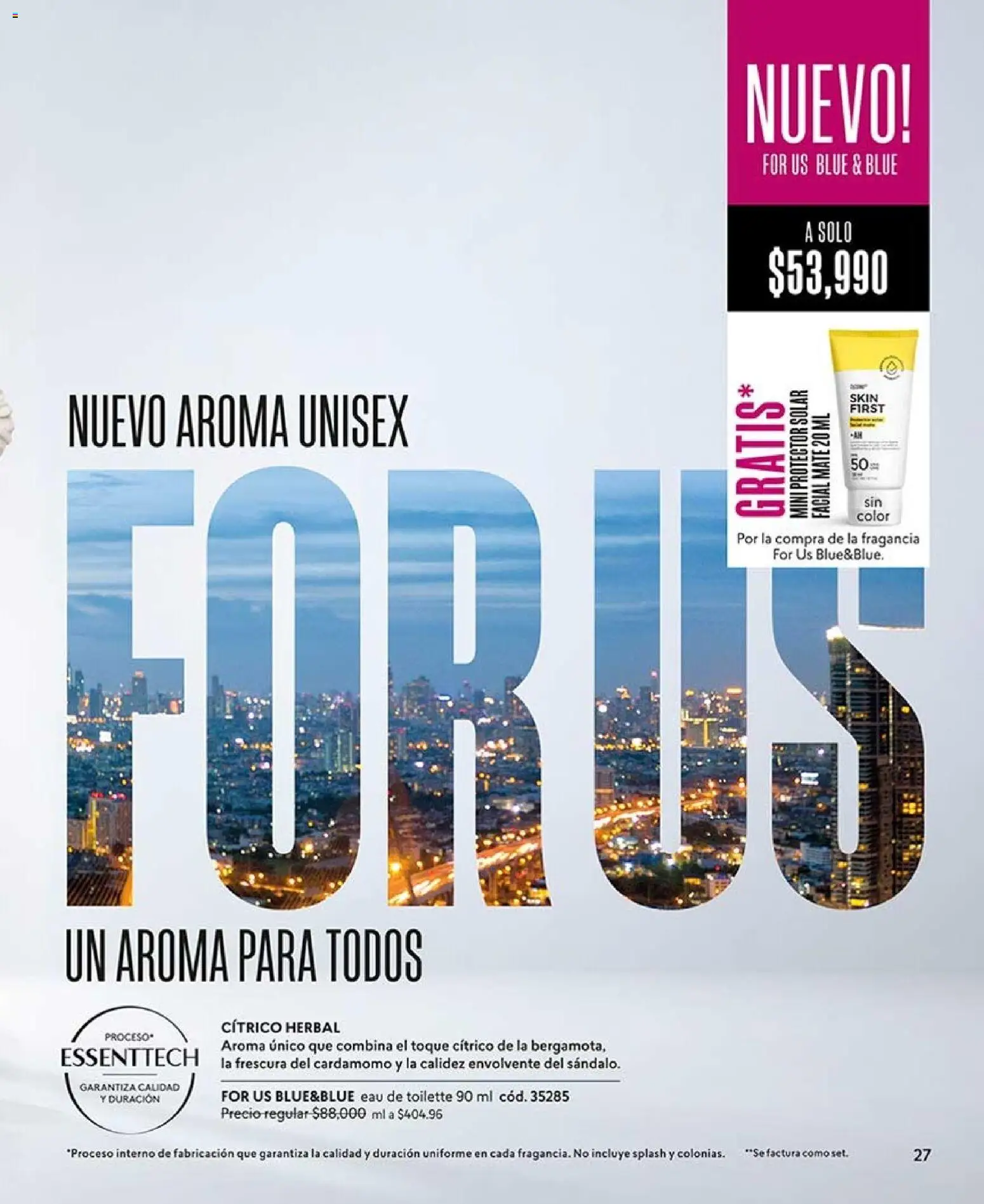 CyZone revista - valida desde el 10/08/2026 | Página: 27 | Productos: Cardamomo, Fragancia, Eau de toilette, Protector solar