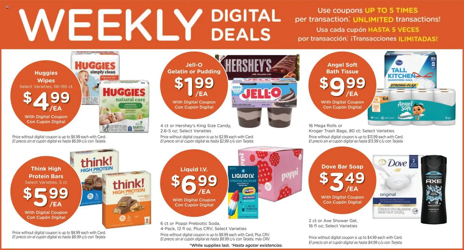 Ralphs Weekly Ad - valid from 07/08/2026 | Page: 4 | Products: Bath, Shower, Milk, Soap