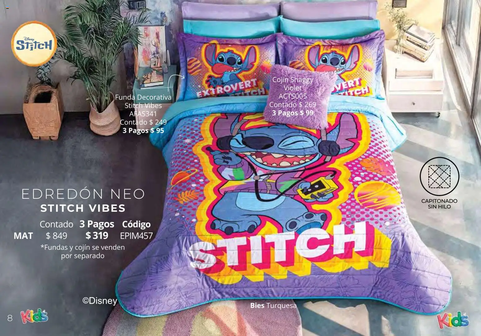 Nuevas ofertas de Colchas Concord válidas en toda la República Mexicana desde el 01.05.2026. ¡Encuentra las mejores ofertas en Colchas Concord catálogo Kids! | Página: 10 | Productos: Funda