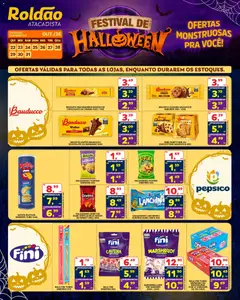 Roldão ofertas Festival de Halloween - Pré-Visualização do folheto da loja Roldão, válido de 22/10/2026