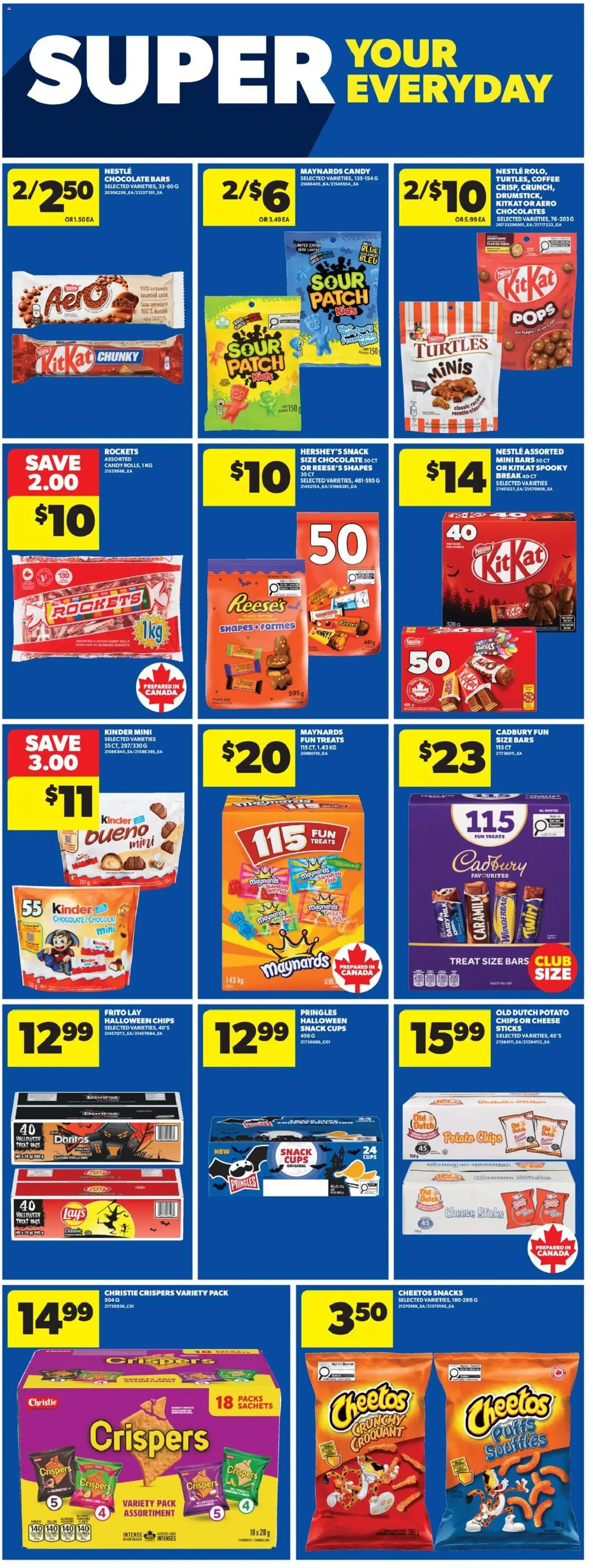 Real Canadian Superstore flyer valid from Aug 20, 2026 | Page: 19 | Products: Fish, Snacks, Milk, Butter
