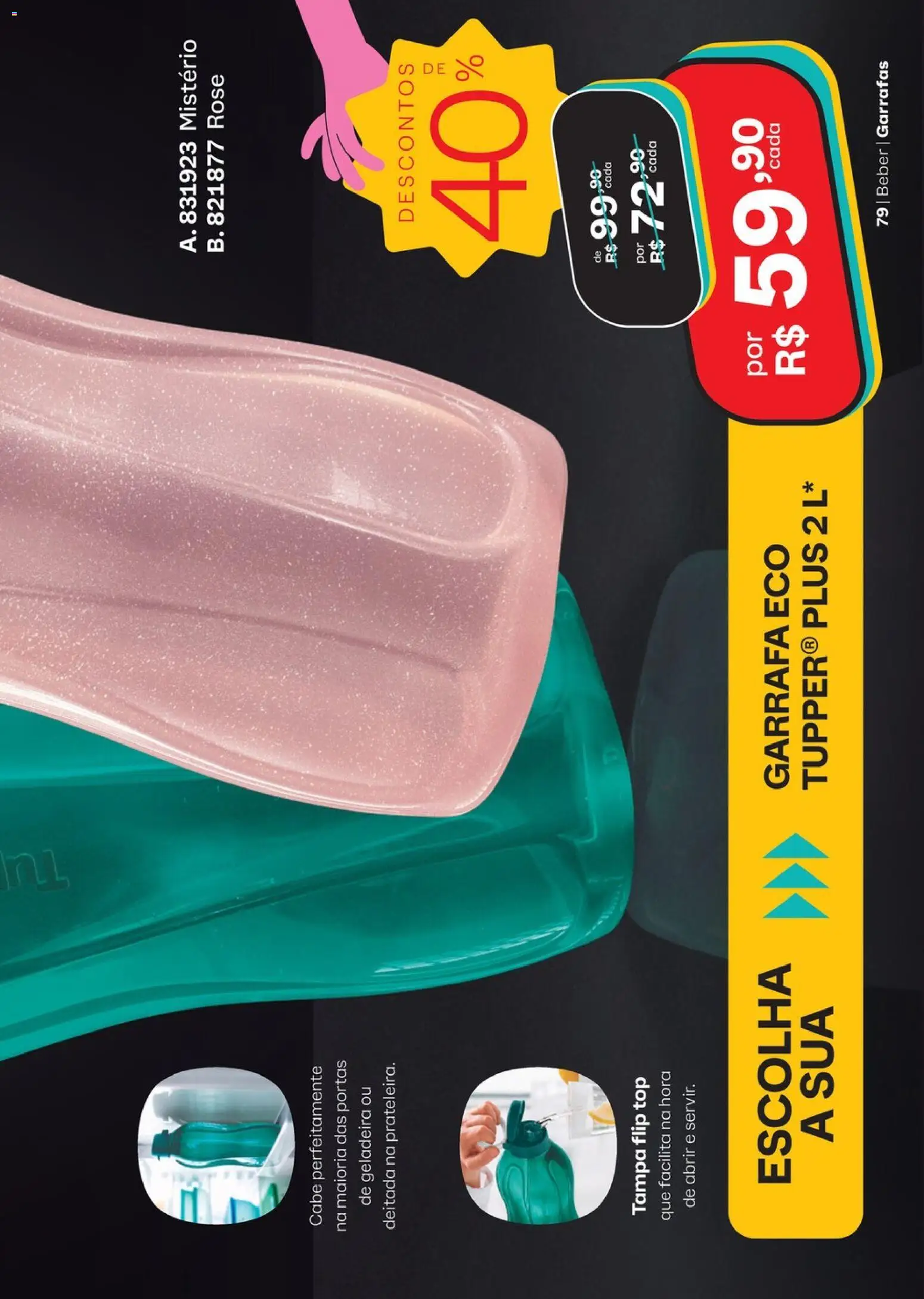 Tupperware Folheto - válido de 01/11/2026 | Página: 79 | Produtos: Geladeira, Portas