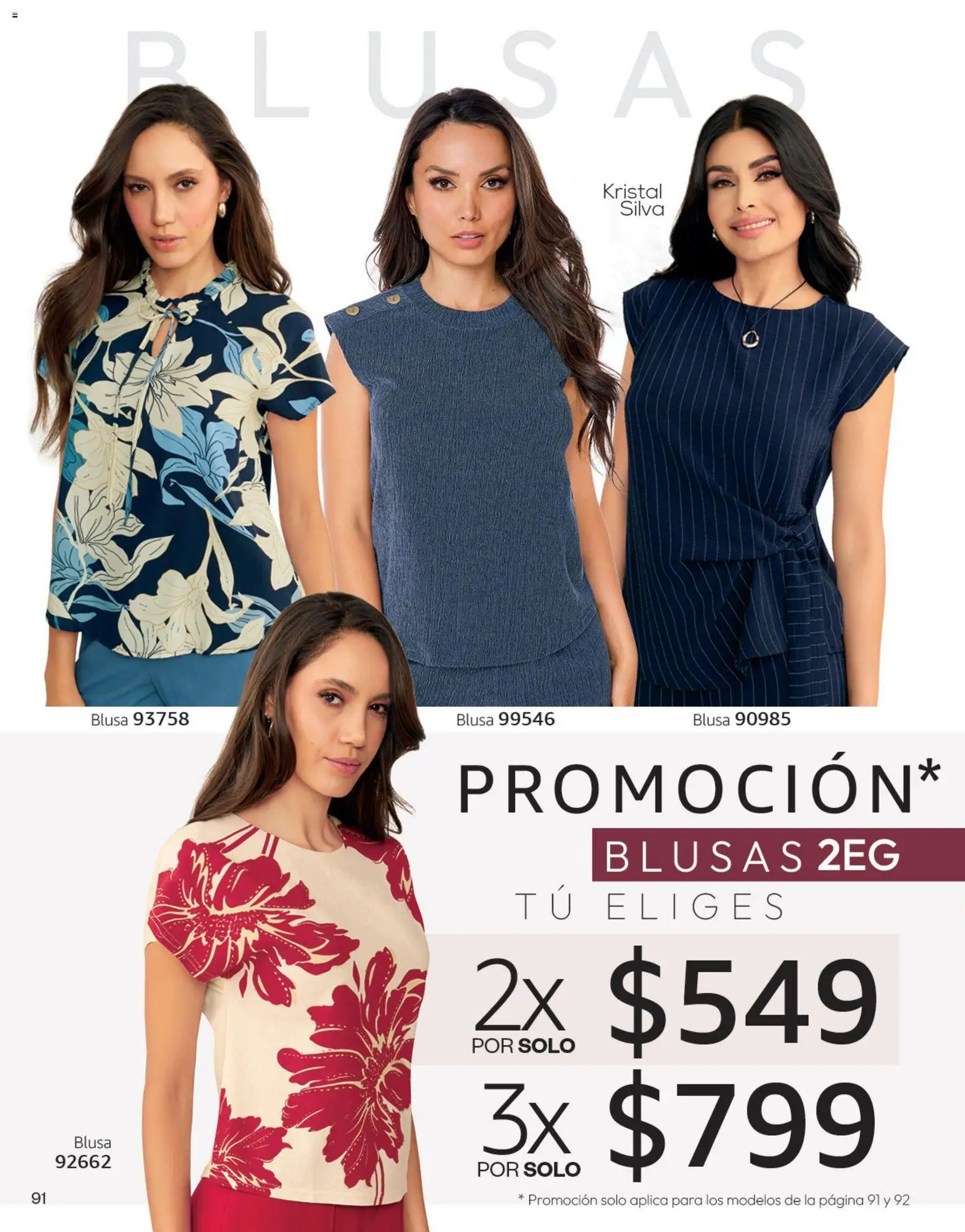 Nuevas ofertas de Cklass válidas en toda la República Mexicana desde el 08/07/2026. ¡Encuentra las mejores ofertas en Cklass catálogo Otoño Invierno! | Página: 94 | Productos: Blusa