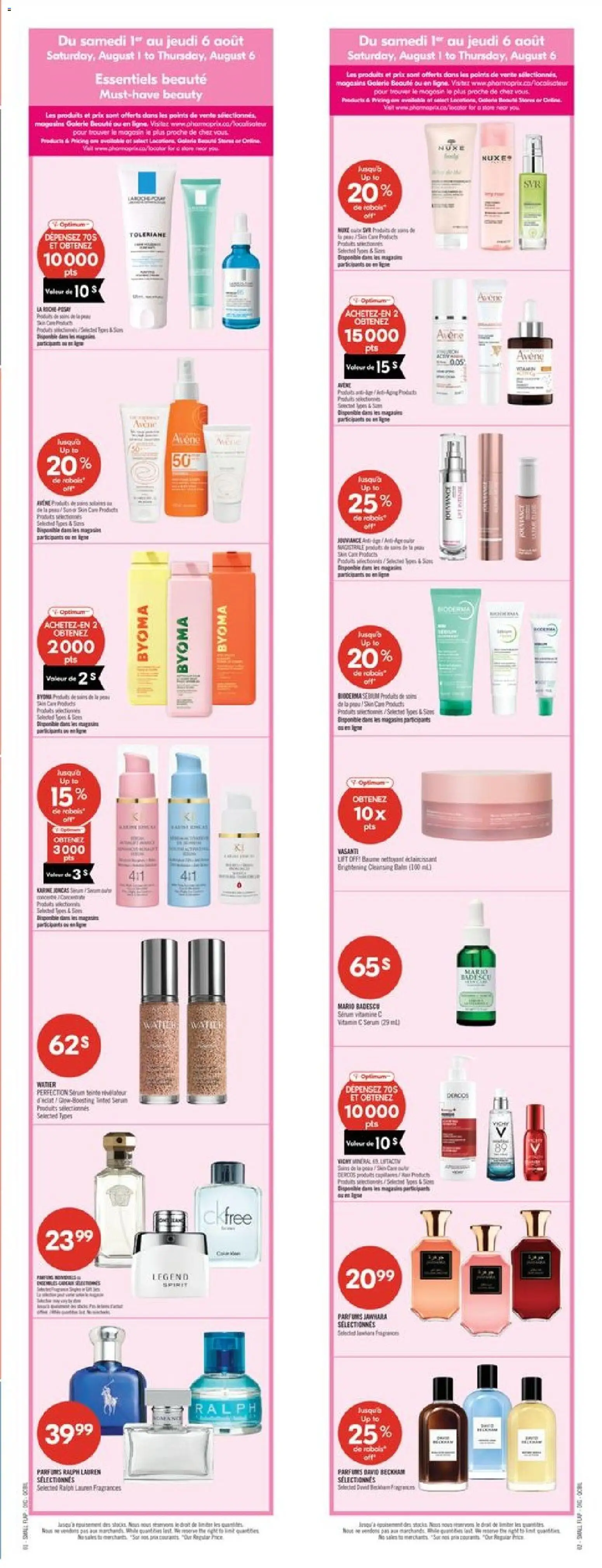 Pharmaprix flyer valid from Jul 31, 2026 | Page: 3