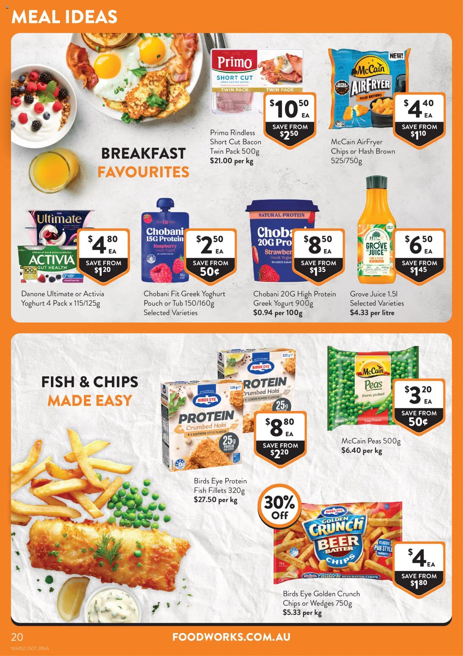 Foodworks catalogue - valid from 15/07/2026 | Page: 20 | Products: Yogurt, Yoghurt, Probiotics, Wood