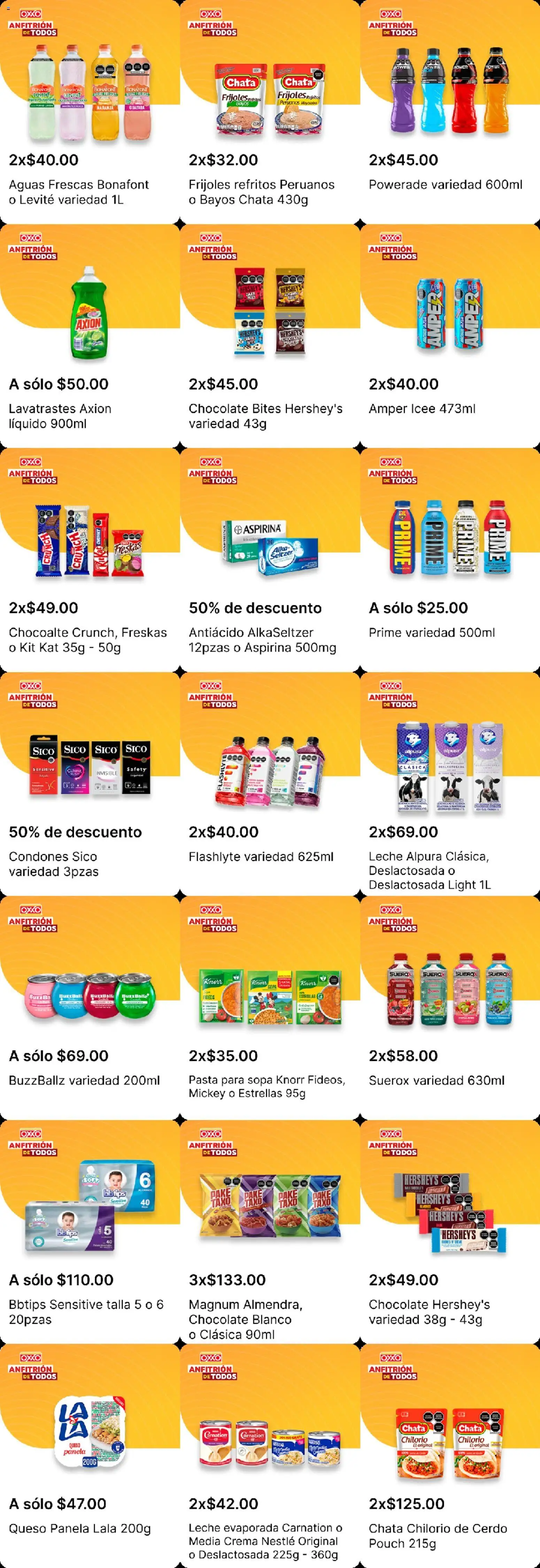 Nuevas ofertas de OXXO válidas en toda la República Mexicana desde el 25/06/2026. ¡Encuentra las mejores ofertas en OXXO folleto! | Página: 3