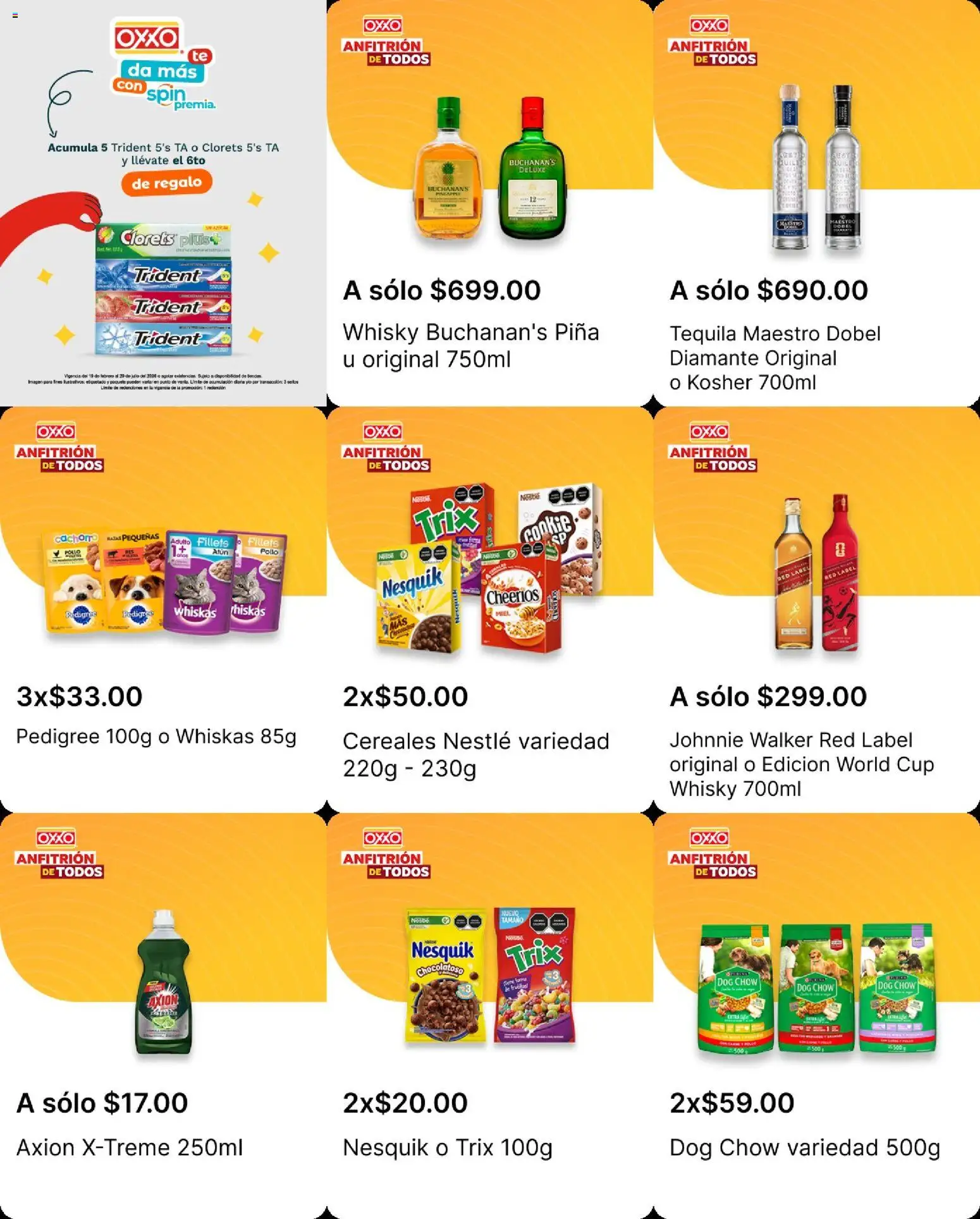Nuevas ofertas de OXXO válidas en toda la República Mexicana desde el 25/06/2026. ¡Encuentra las mejores ofertas en OXXO folleto! | Página: 3 | Productos: Leche, Chocolate, Fideos, Antiácido