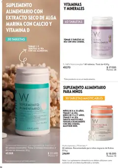 Oriflame catálogo válido desde el 19.06.2026 | Página: 98 | Productos: Tableta, Lima, Vitaminas