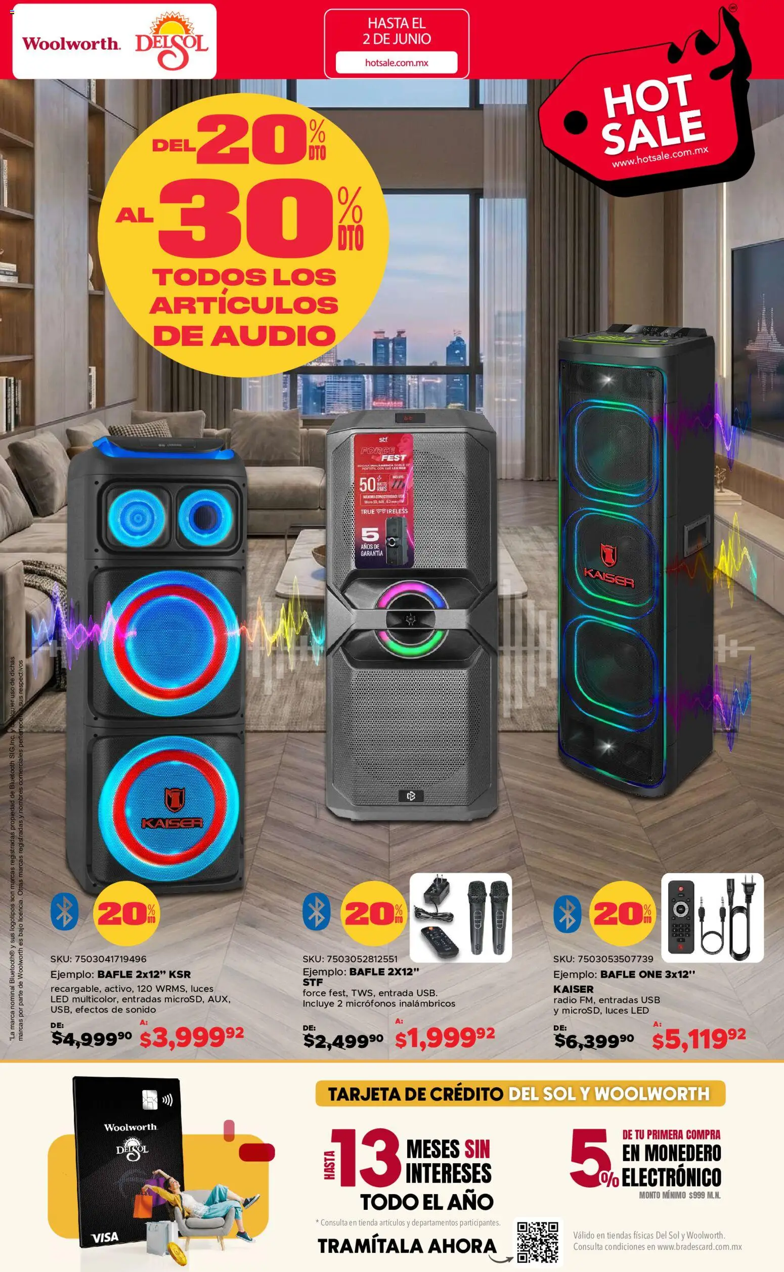 Nuevas ofertas de Del Sol y Woolworth válidas en toda la República Mexicana desde el 25.05.2026. ¡Encuentra las mejores ofertas en Del Sol y Woolworth Hot Sale! | Página: 6
