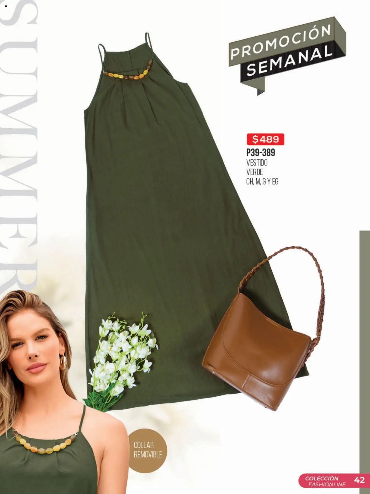 Nuevas ofertas de Cklass válidas en toda la República Mexicana desde el 30.03.2026. ¡Encuentra las mejores ofertas en Cklass catálogo Promo semanal! | Página: 43 | Productos: Vestido, Collar