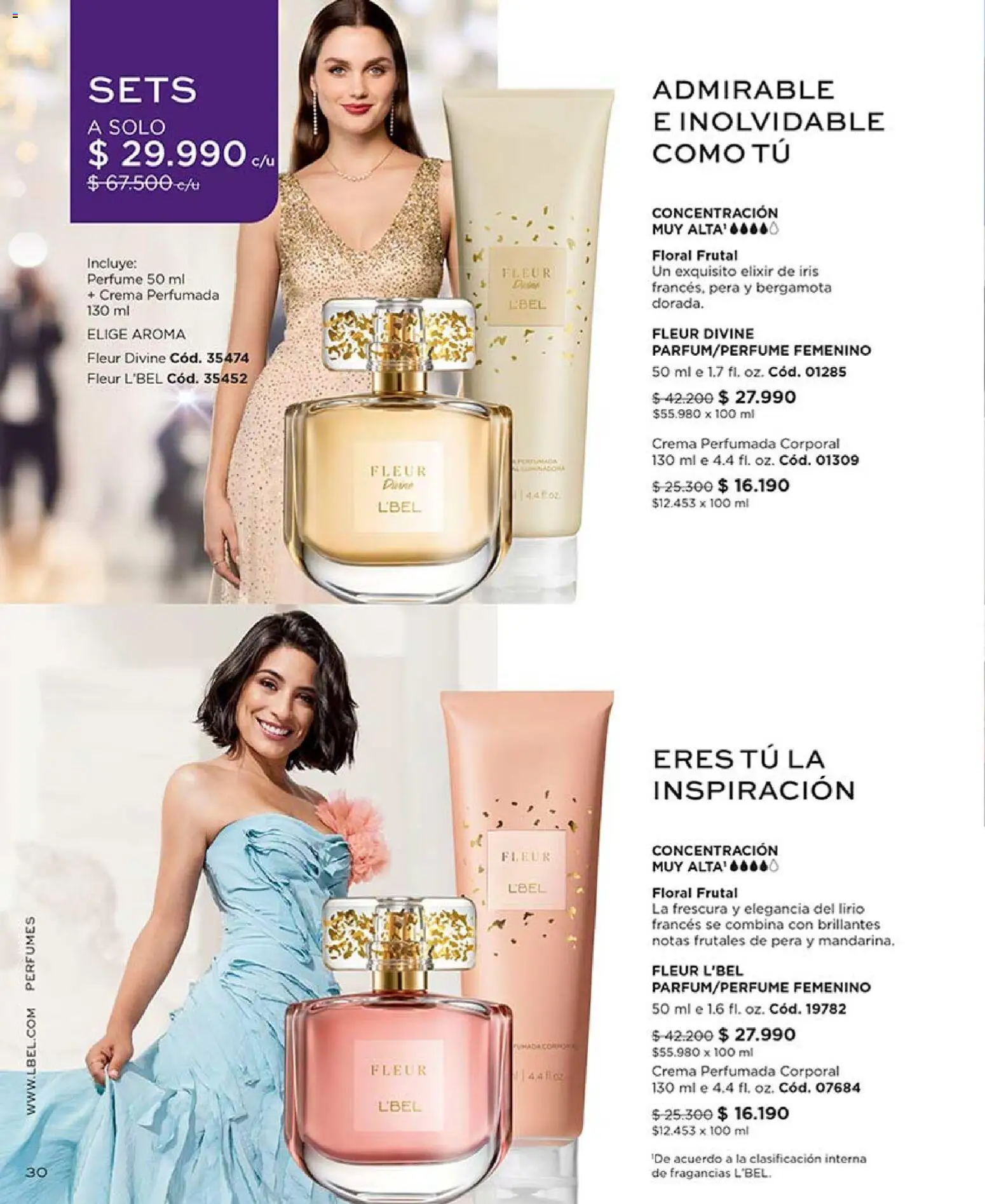 Catálogo L'Bel Campaña 9 │ válido desde el 17.05.2026 | Página: 30 | Productos: Perfume, Pera, Crema