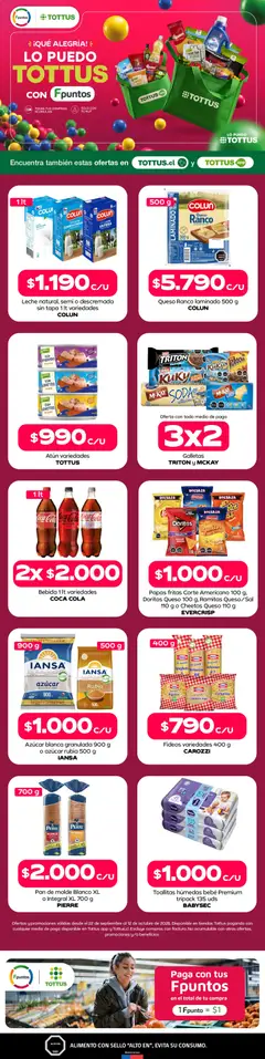 Tottus Ofertas válido desde el 21.09.2026
