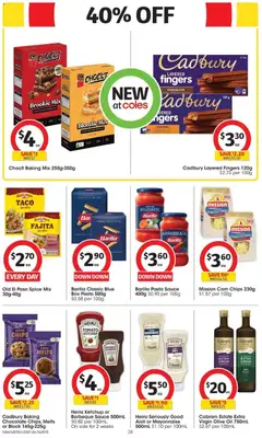 Preview of Coles catalogue - valid from 22/07/2026 | Page: 28