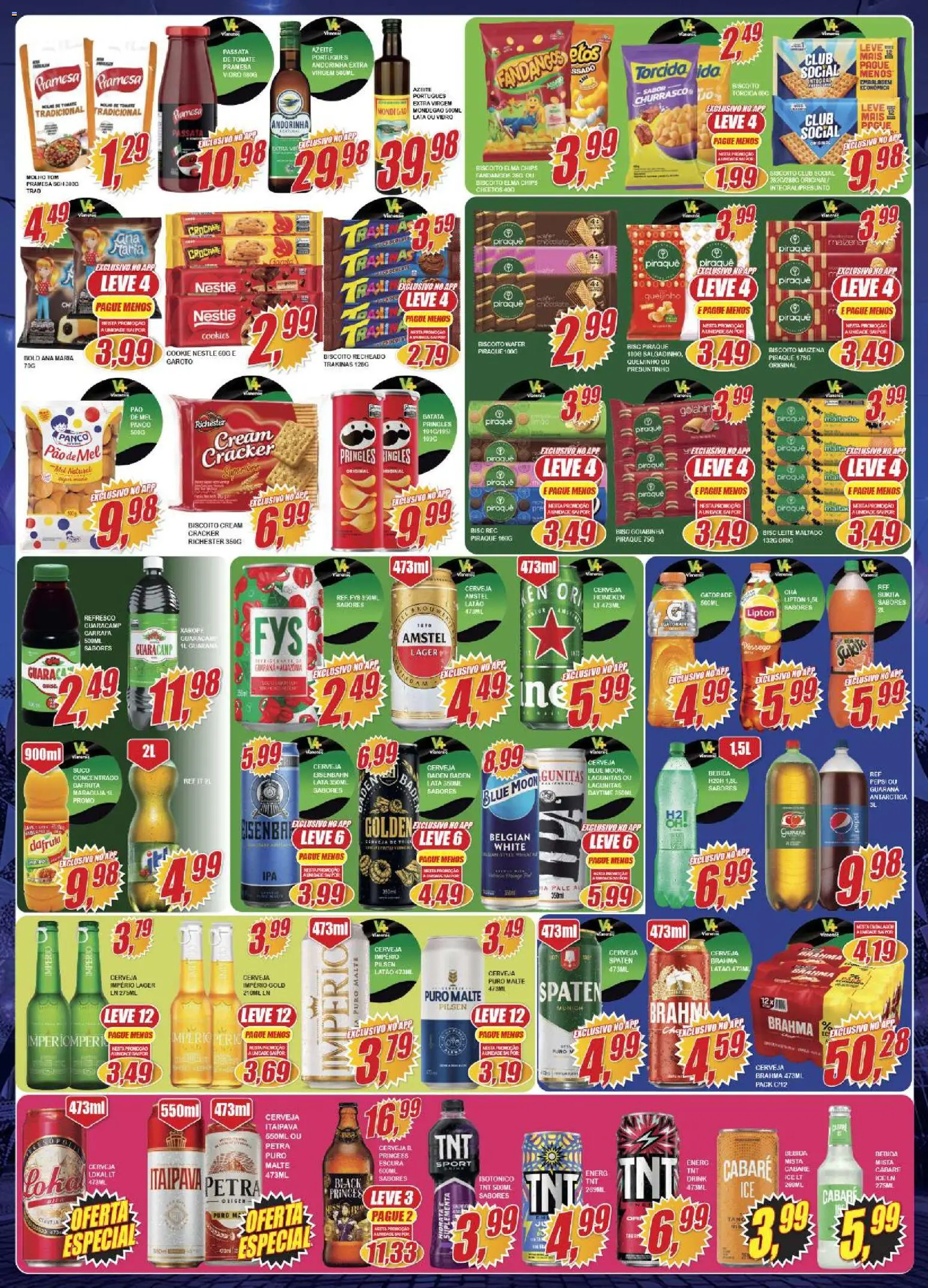 Vianense Folheto - válido de 22.05.2026 | Página: 3 | Produtos: Biscoito, Guaraná, Xarope, Biscoito recheado