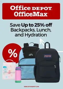 Preview of Office Depot weekly ads valid from 08/01/2026