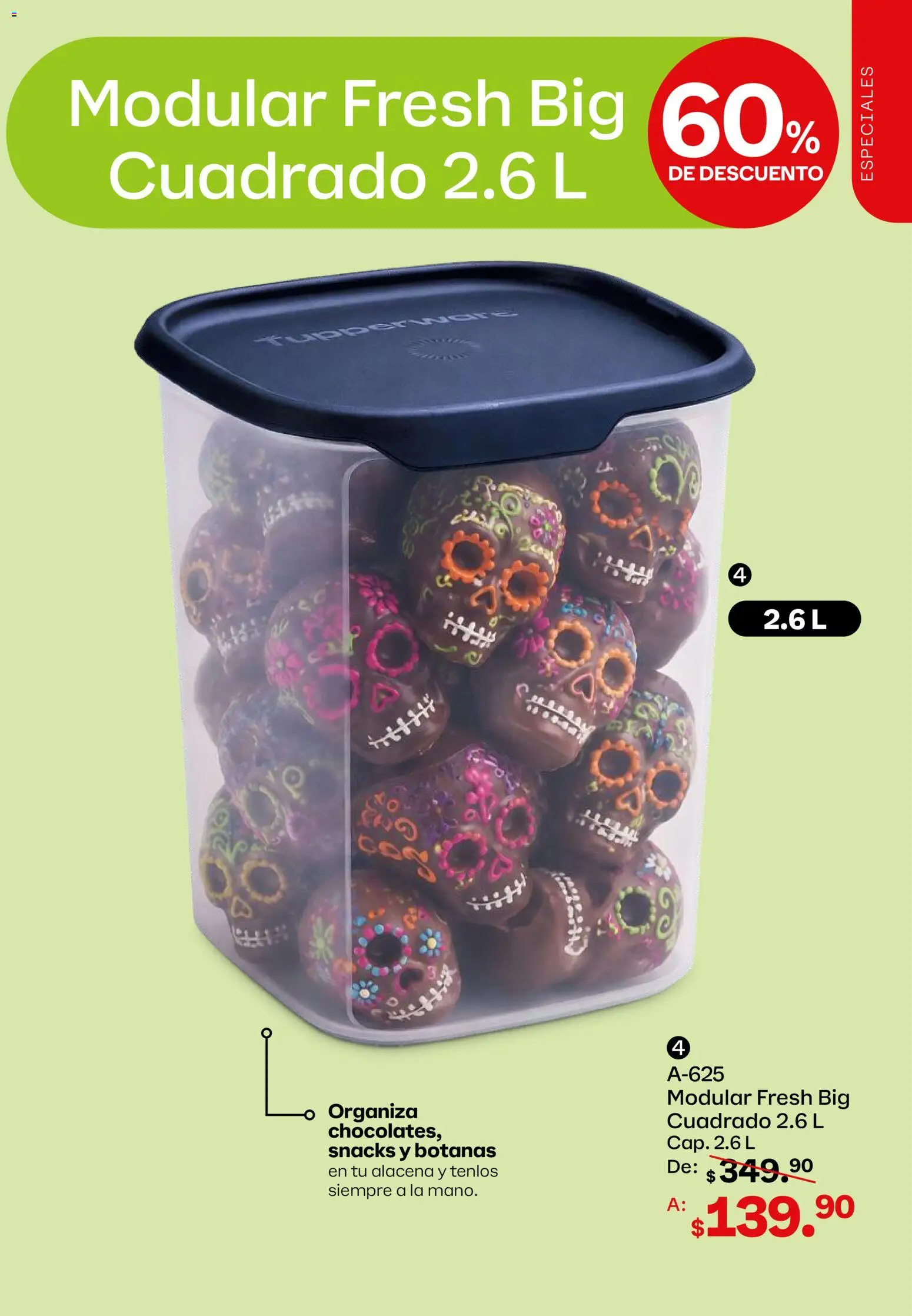 Nuevas ofertas de Tupperware válidas en toda la República Mexicana desde el 05/10/2026. ¡Encuentra las mejores ofertas en Tupperware catálogo! | Página: 49