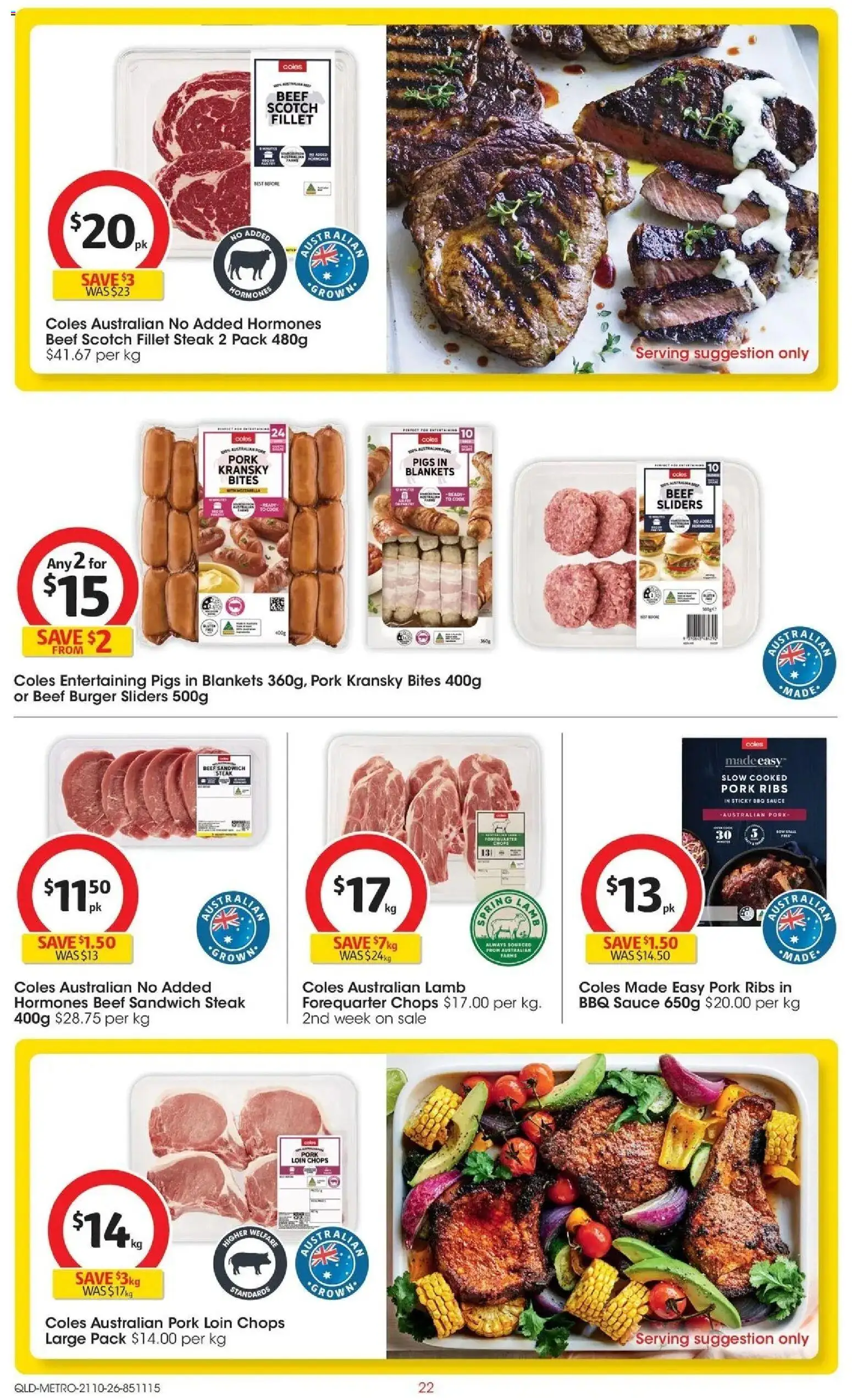 ﻿Coles catalogue valid from 21/10/2026 > Online Australia | Page: 22
