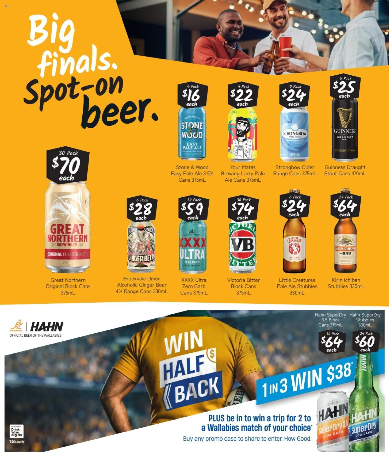 Cellarbrations catalogue - valid from 21/09/2026 | Page: 3 | Products: Ginger, Beer, Wood, Strongbow
