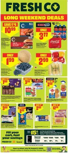 Preview of FreshCo weekly flyer / circulaire from shop FreshCo valid from Jul 30, 2026