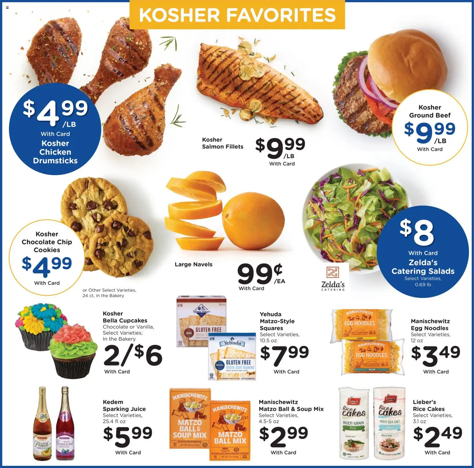 Mariano's Weekly Ad - valid from 08/12/2026 | Page: 12 | Products: Rice cakes, Chicken, Drumsticks, Ground beef