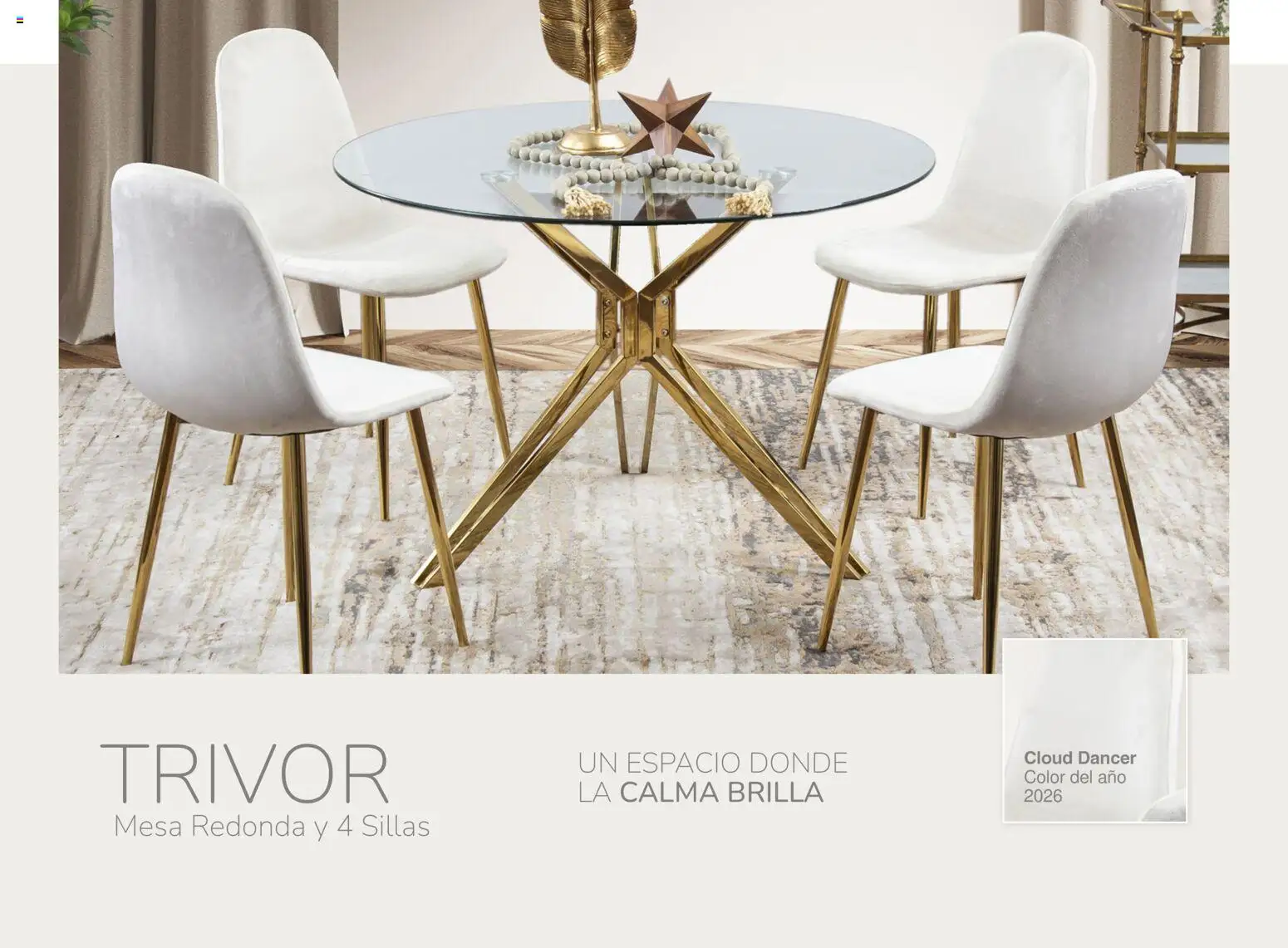 Nuevas ofertas de Muebles Dico válidas en toda la República Mexicana desde el 30/01/2026. ¡Encuentra las mejores ofertas en Muebles Dico catálogo Cloud Dancer Color del año 2026! | Página: 17 | Productos: Mesa