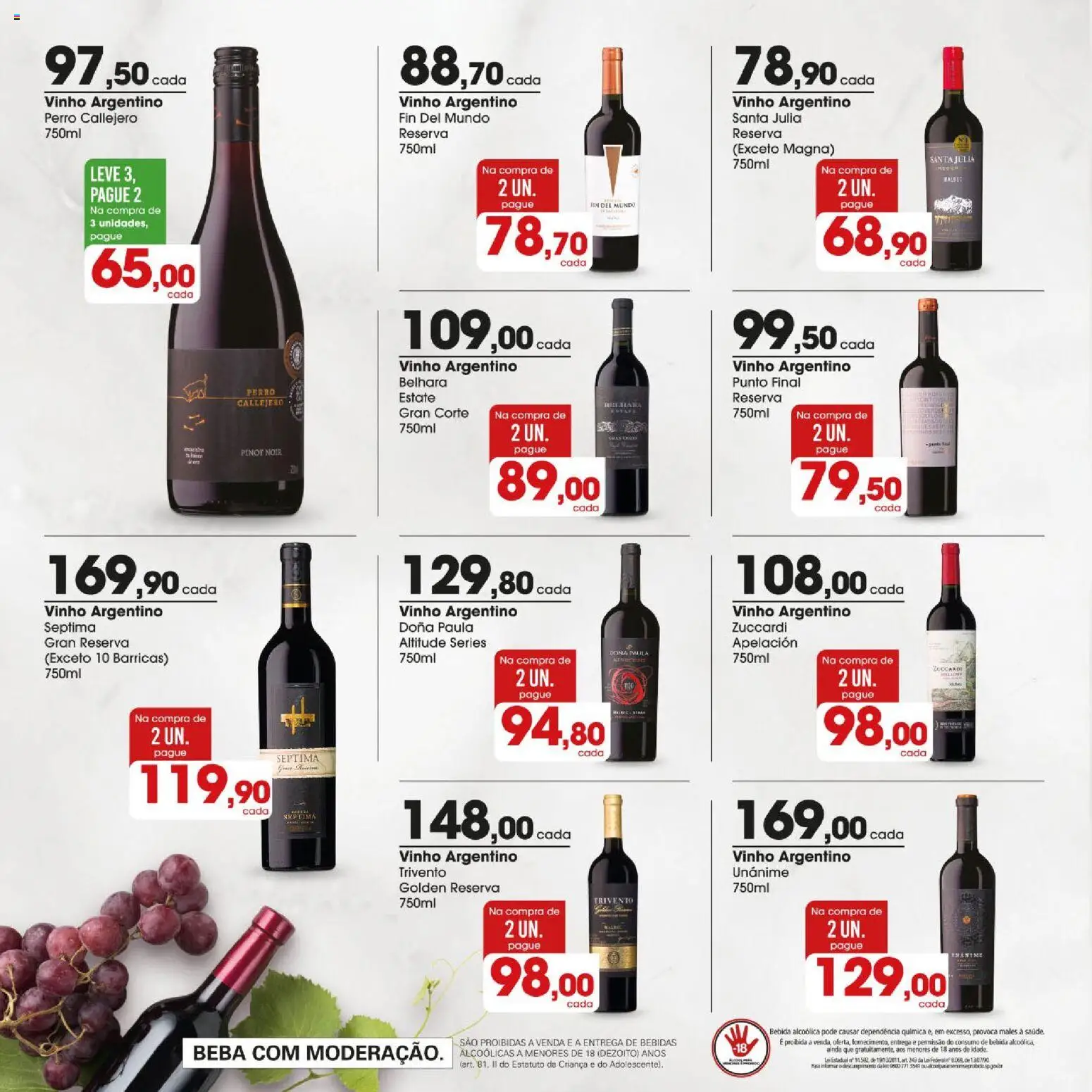 Zaffari Folheto - válido de 09.06.2026 | Página: 6 | Produtos: Vinho, Bebida