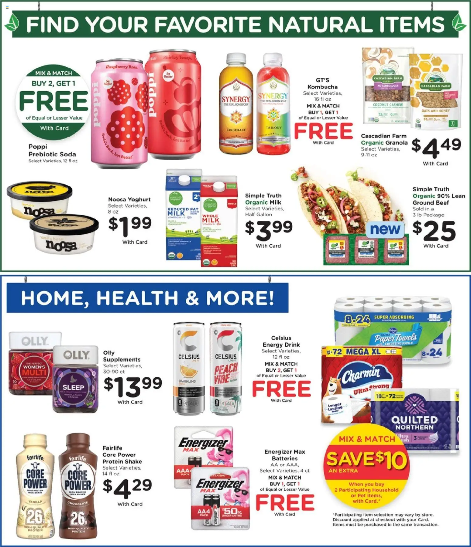 Pick ‘n Save Weekly Ad - valid from 08/12/2026 | Page: 8 | Products: Beef, Peach, Ground beef, Coconut