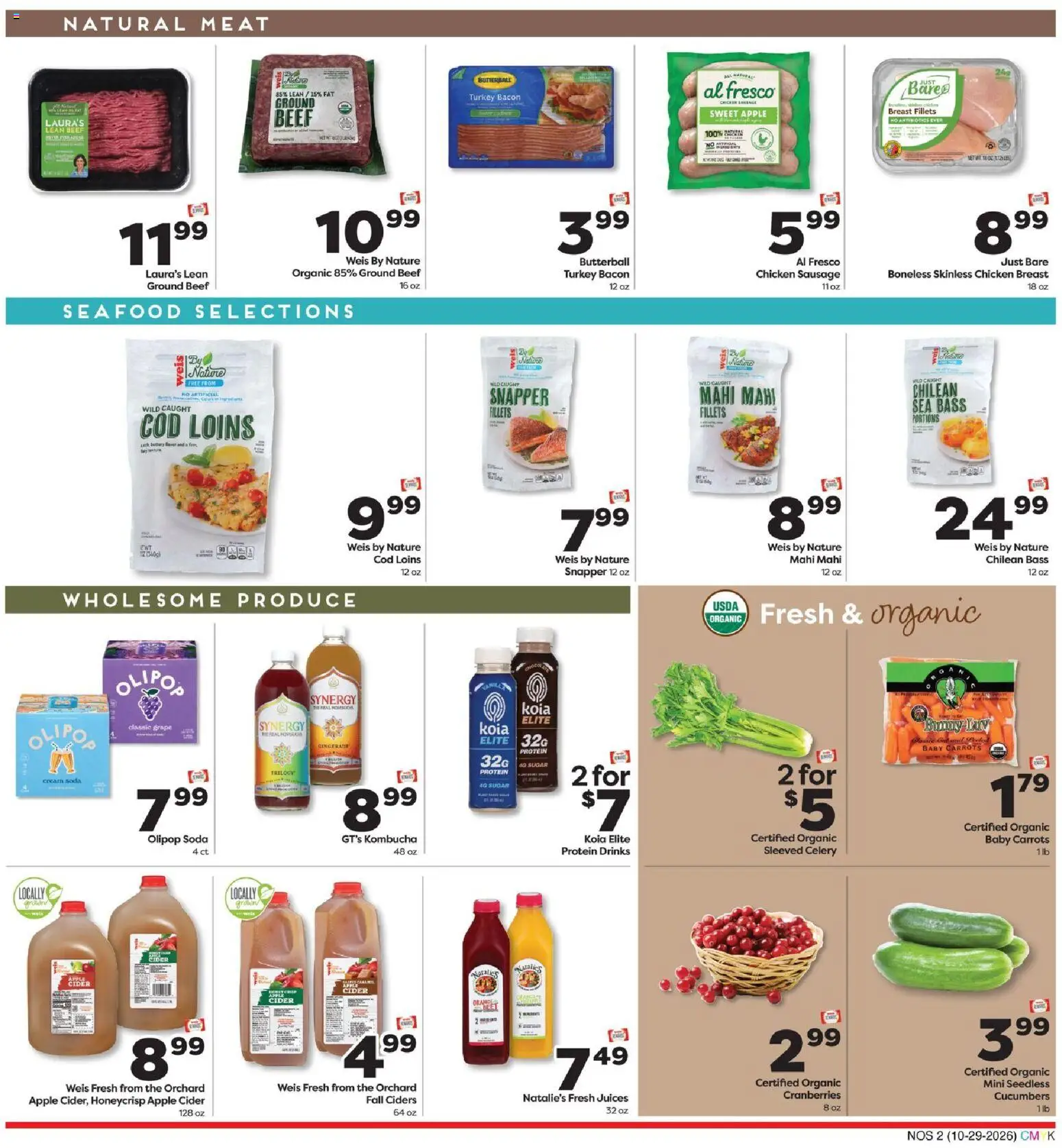 Weis Natural Living - valid from 10/29/2026 | Page: 2