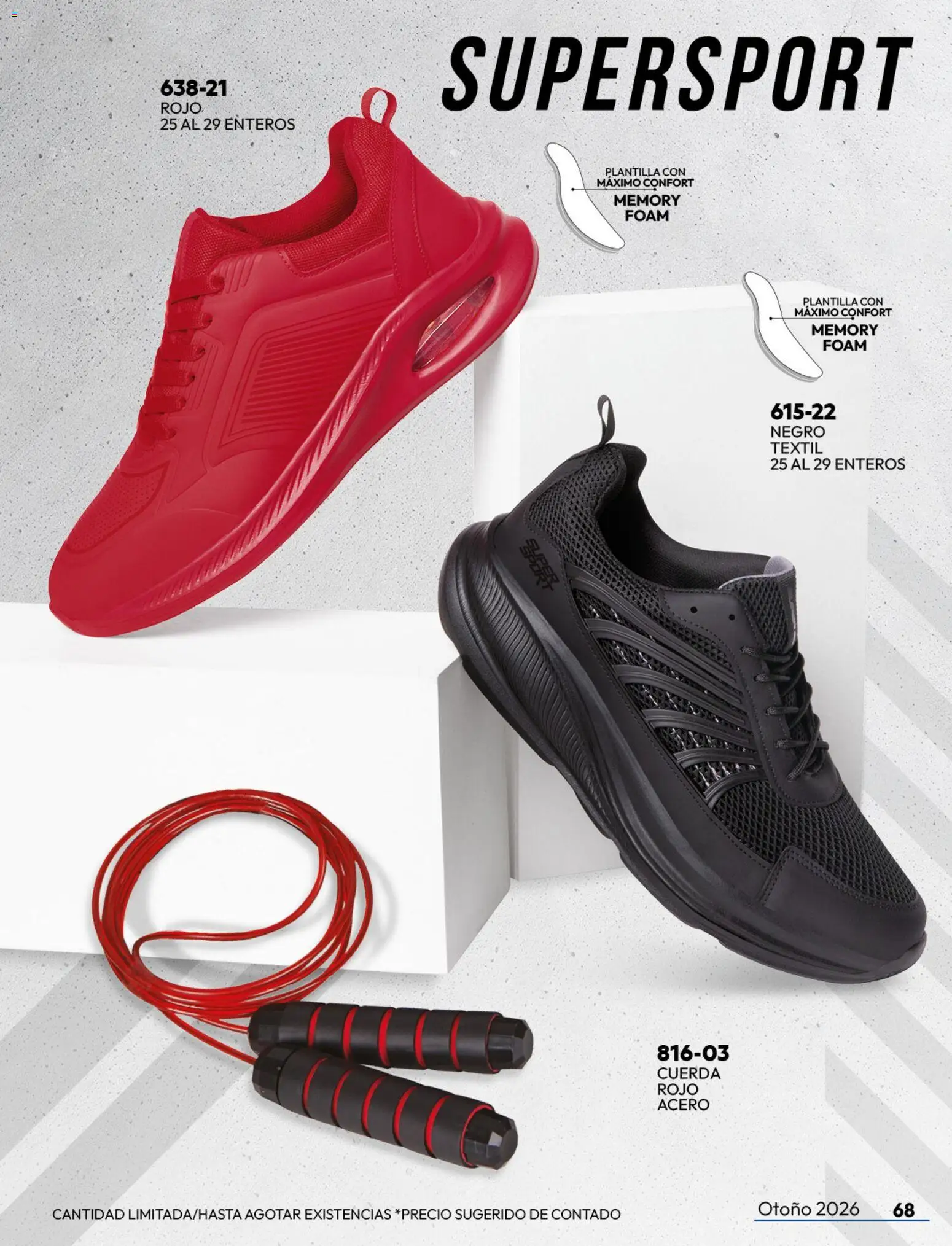 Nuevas ofertas de Cklass válidas en toda la República Mexicana desde el 08/07/2026. ¡Encuentra las mejores ofertas en Cklass catálogo Sportbrands caballero! | Página: 75 | Productos: Cuerda