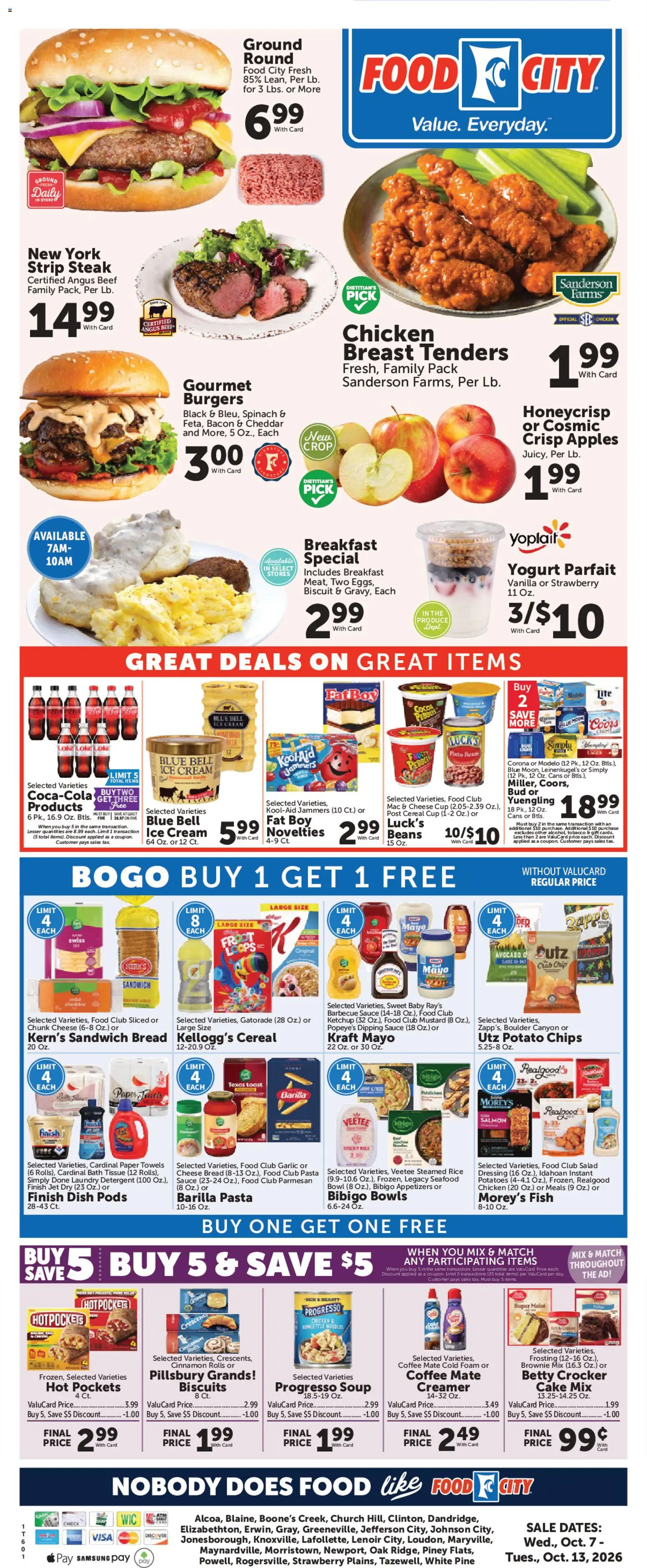 Food City Weekly Ad - valid from 10/07/2026 | Page: 3